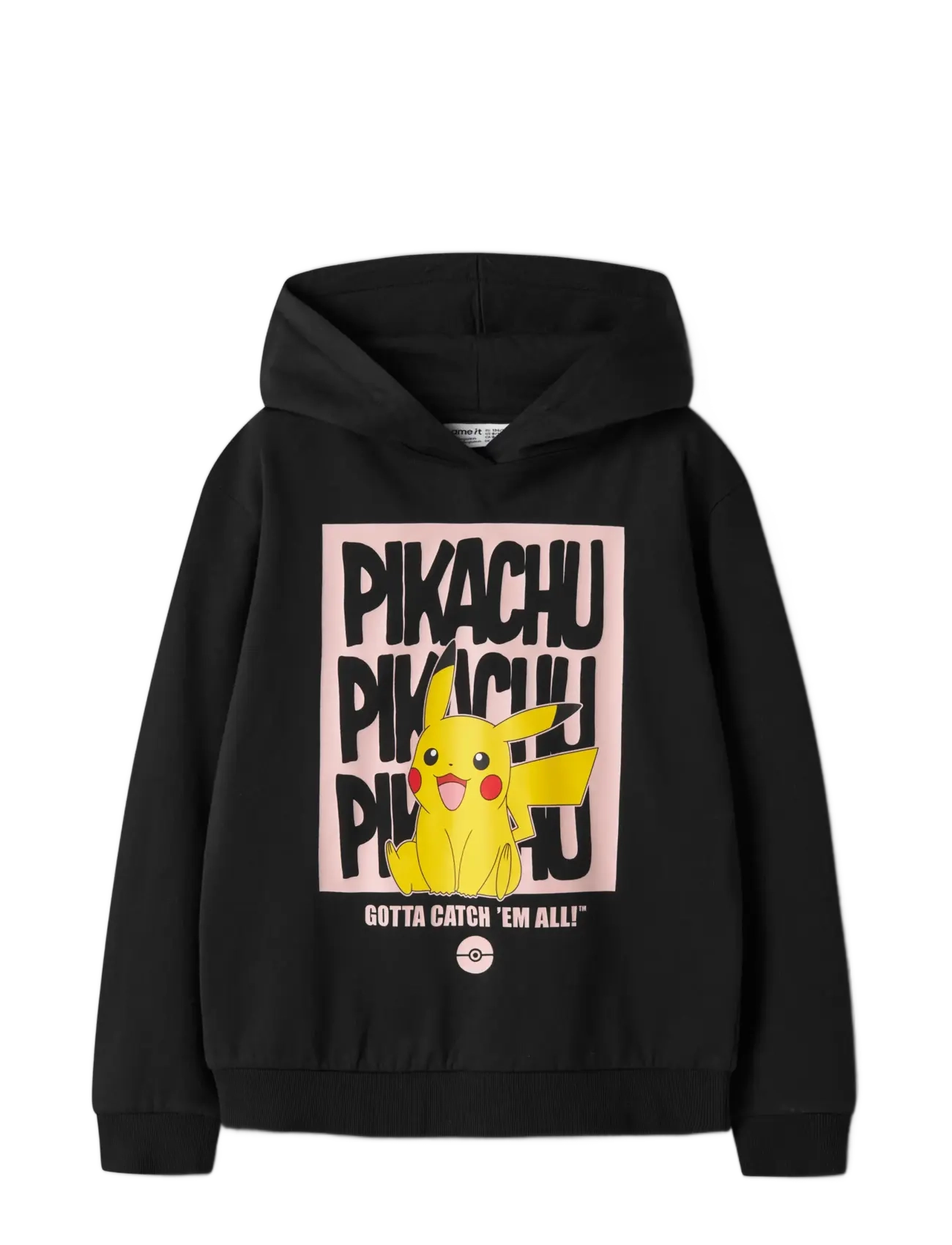 name it - NKFADEMA POKEMON NREG SWEAT WH BRU BFU - sweatshirts - black - 2