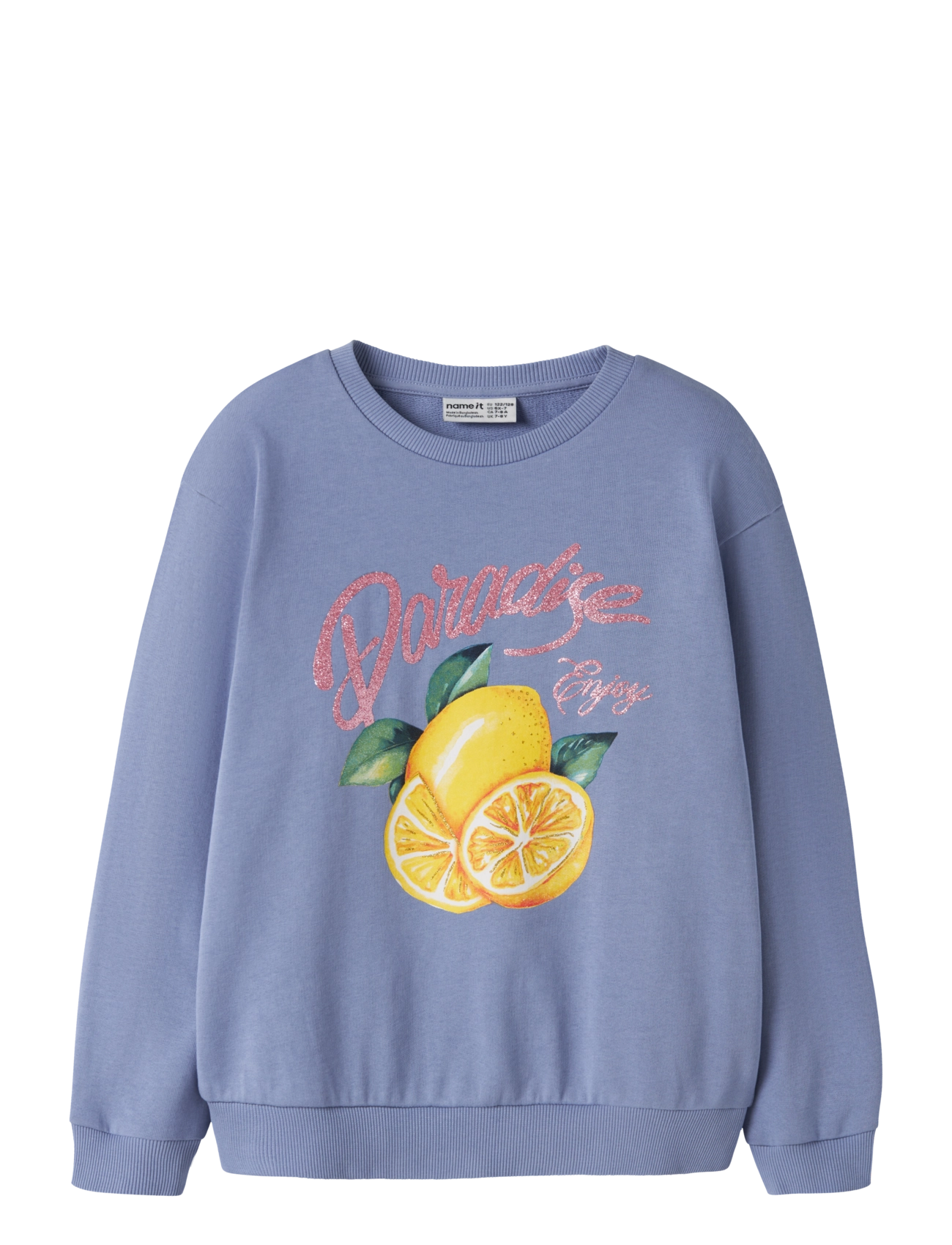 name it NKFJAIMAS LS NREG SWEAT UNB BOX - Dressipluusid - PURPLE IMPRESSION / purple