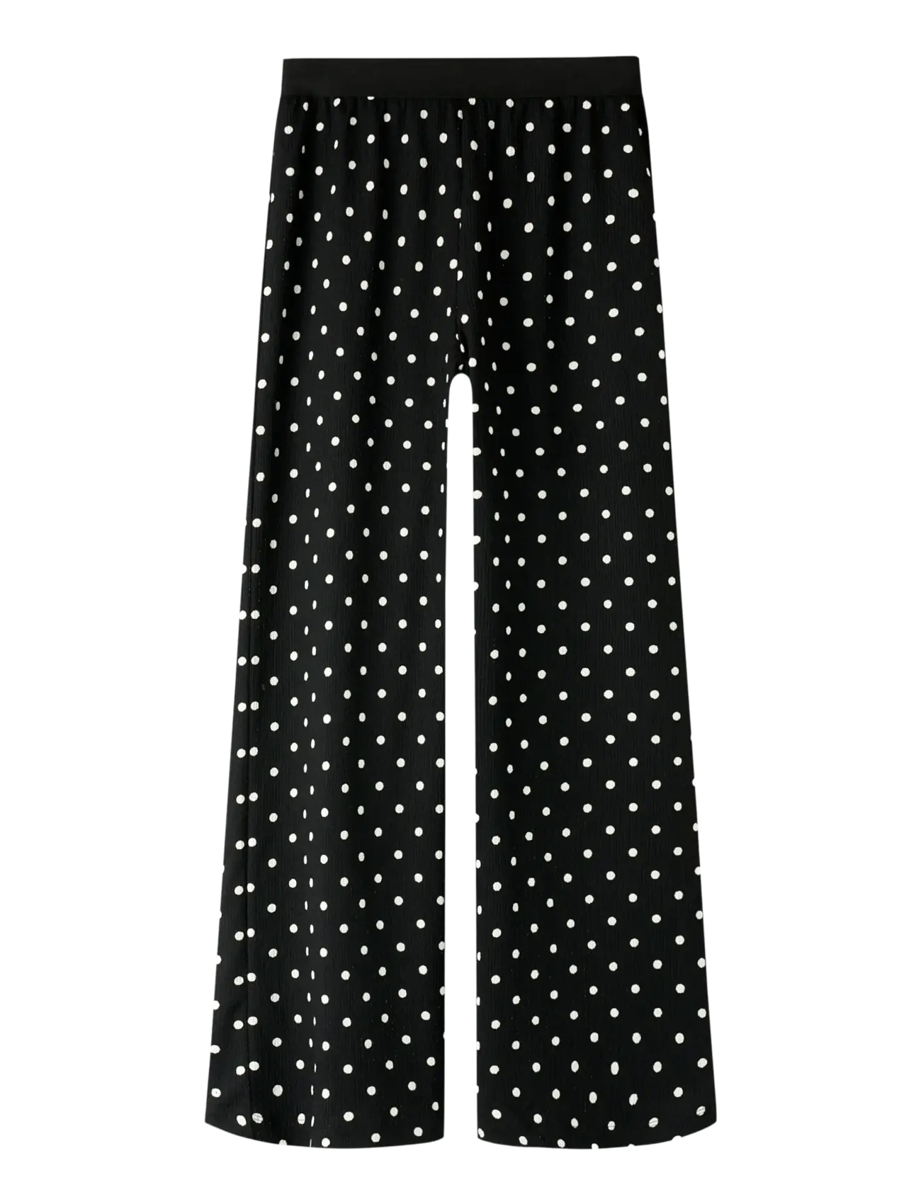 name it NKFRACHEL WIDE PANT - 4 for 3 - BLACK / black