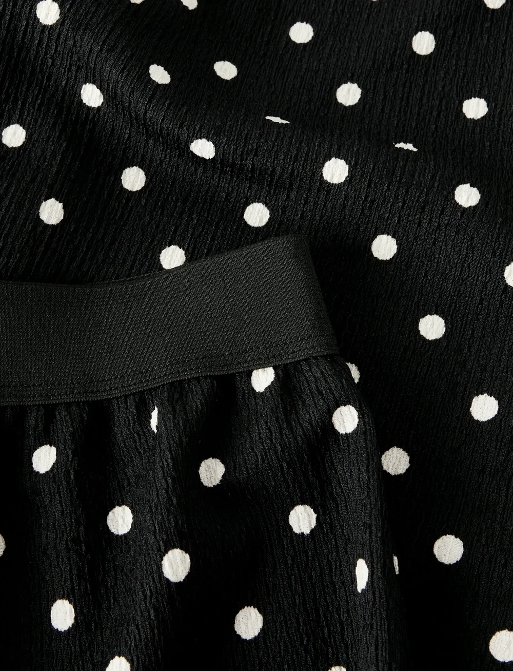 name it - NKFRACHEL WIDE PANT - einkaufen nach alter von - black - 4