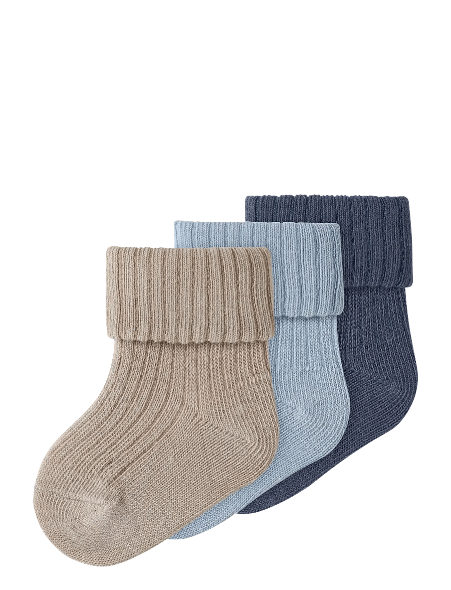 name it - NBMNOBBU 3P SOCK - chateau gray - 0