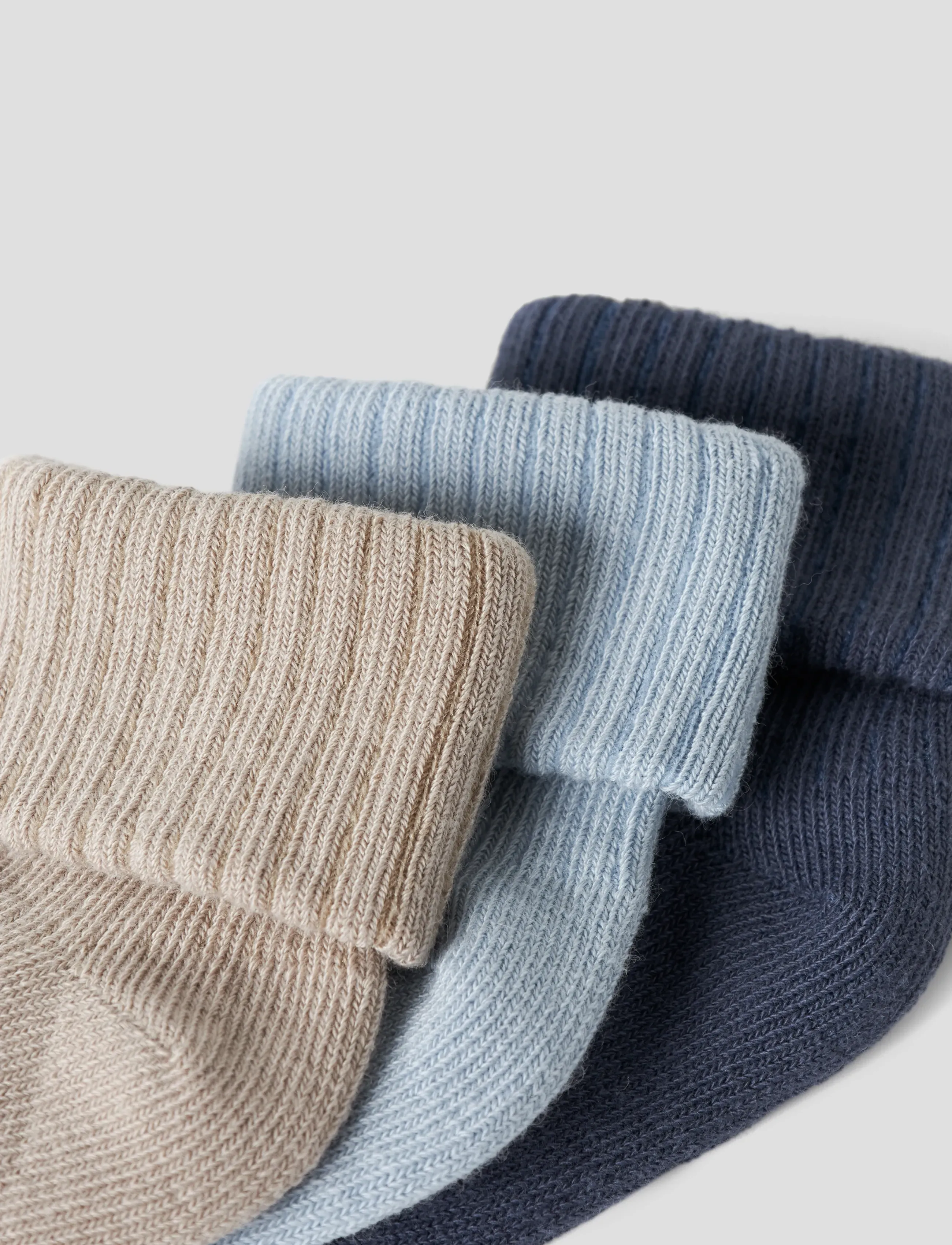 name it - NBMNOBBU 3P SOCK - chateau gray - 3