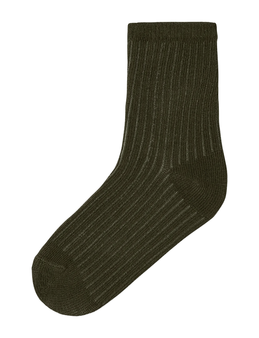 name it - NMMNOBBU 3P SOCK - strümpfe - olive night - 1