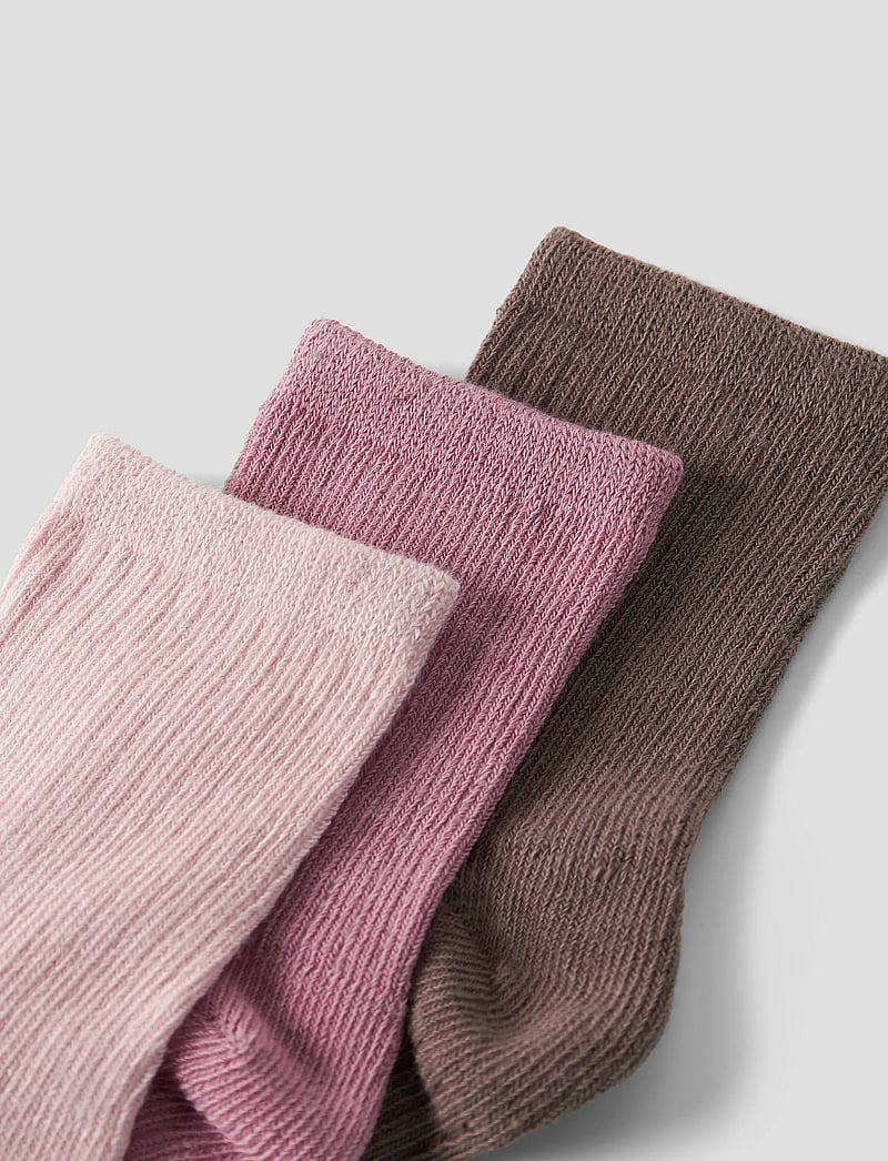name it - NMFNOBBA 3P SOCK - strømper - lilas - 3