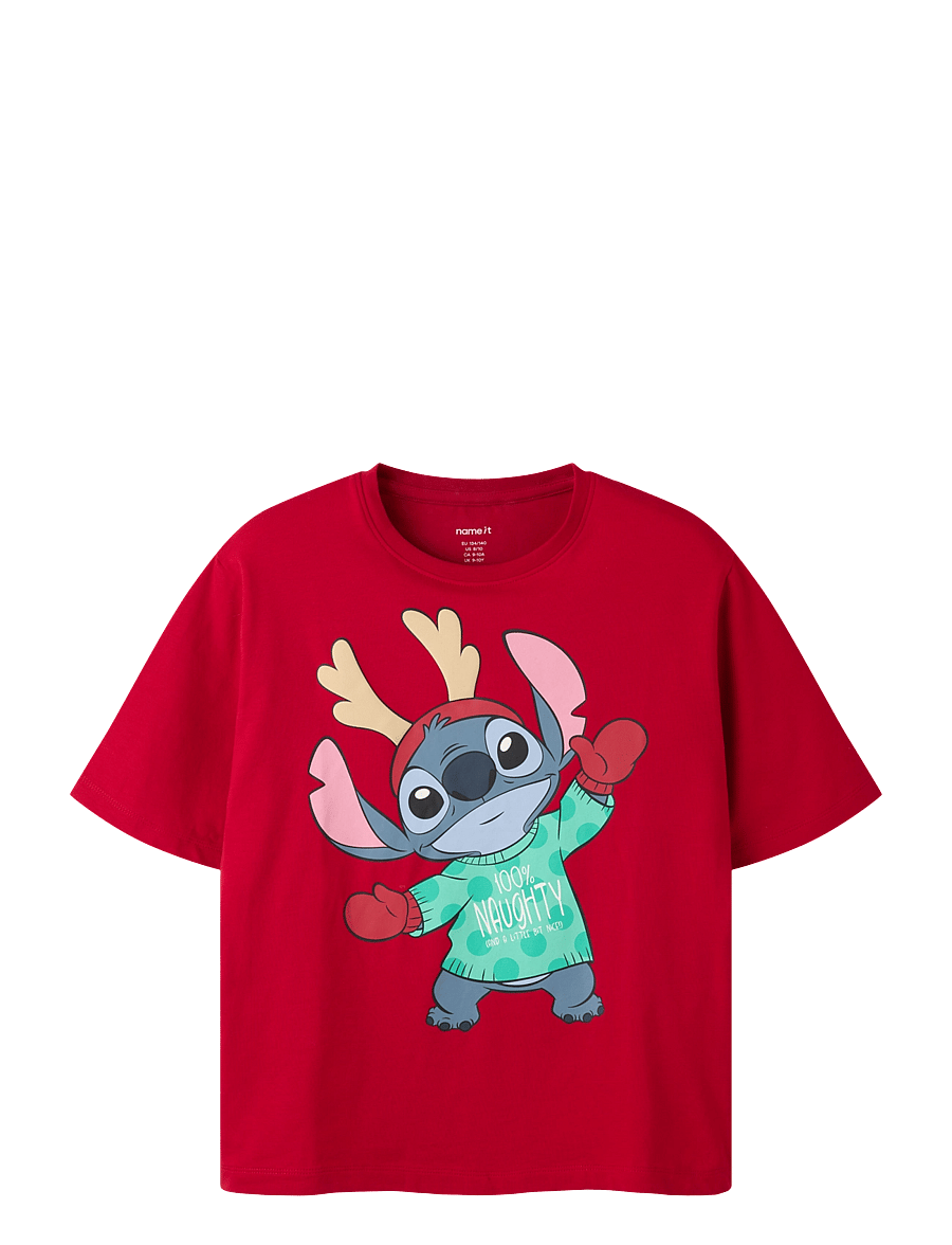 name it - NKFSYRA STITCH SS NREG TOP BOX WDI - barbados cherry - 0