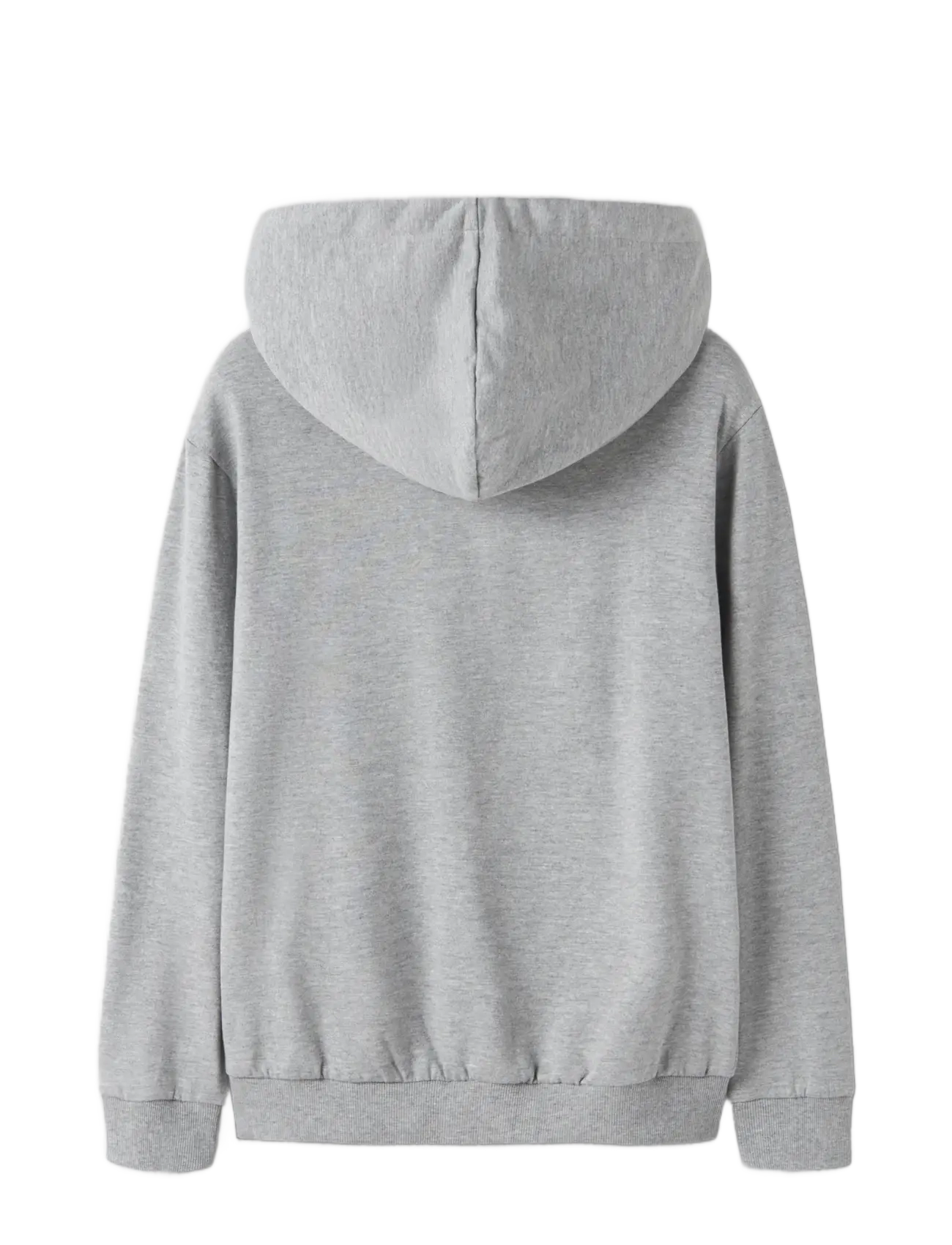 name it - NKMALFE SONIC NREG SWEAT W HOOD BOX SKY - kapuzenpullover - grey melange - 1