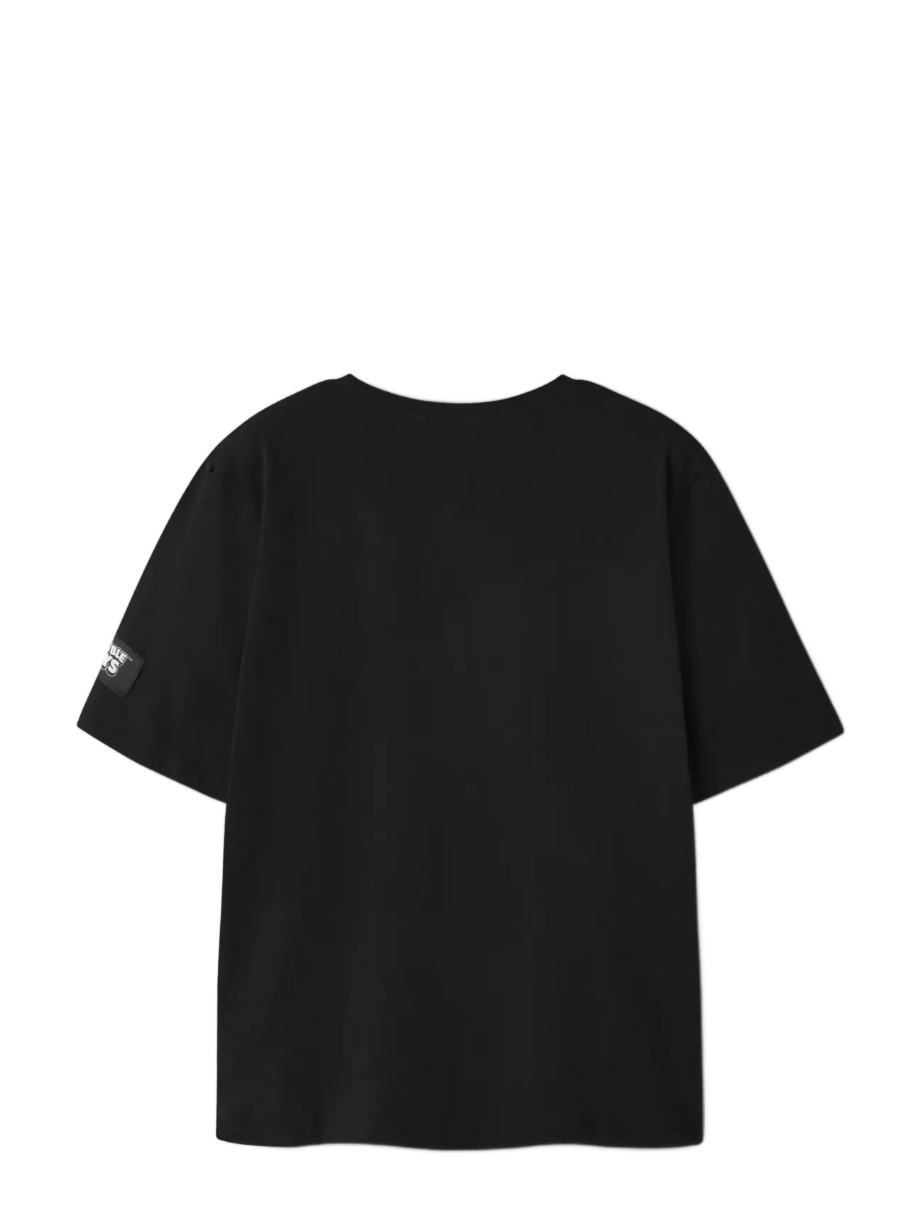 name it - NKMAKKA STUMBLEG SS NREG TOP BOX SKY - lühikeste varrukatega t-särgid - black - 1