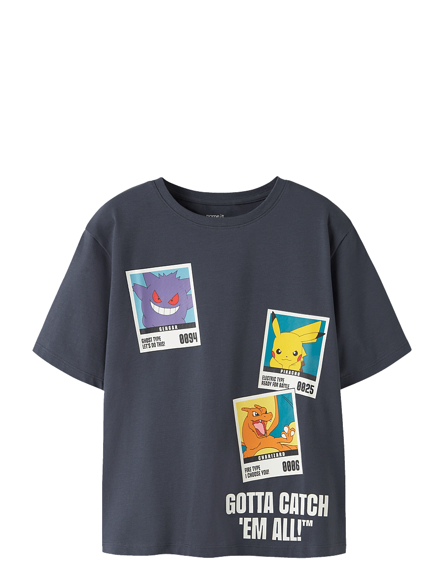 name it - NKMSEBAST POKEMON SS NREG TOP SKY - kortärmade t-shirts - ombre blue - 0