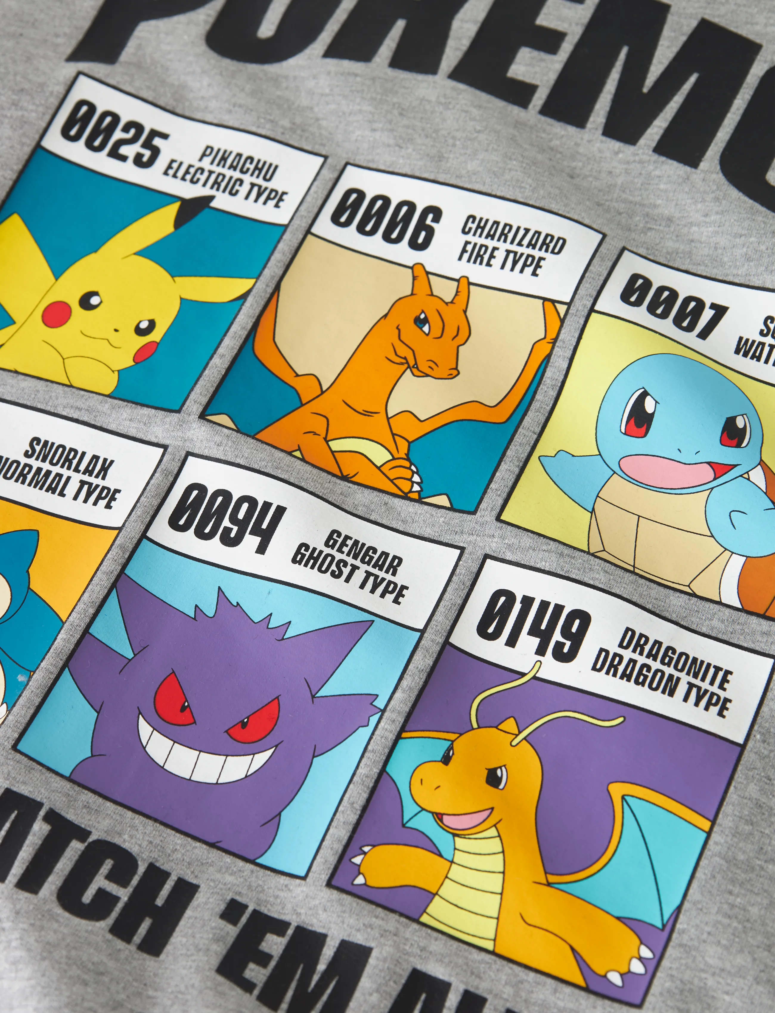 name it - NKMSTUS POKEMON SWEAT BRU SKY - sweatshirts - grey melange - 3