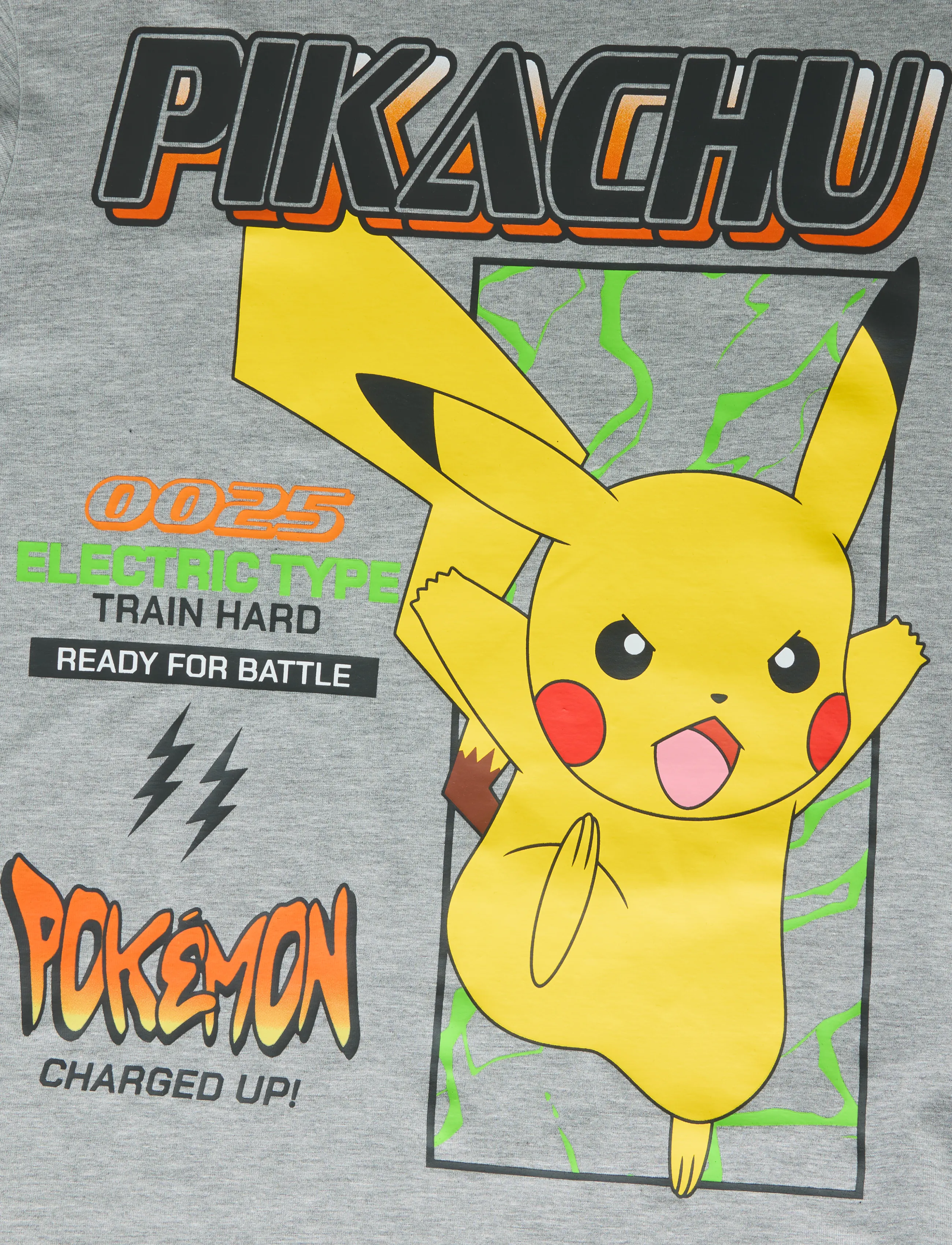 name it - NKMSYX POKEMON LS NREG TOP BOX NOOS SKY - grey melange - 3