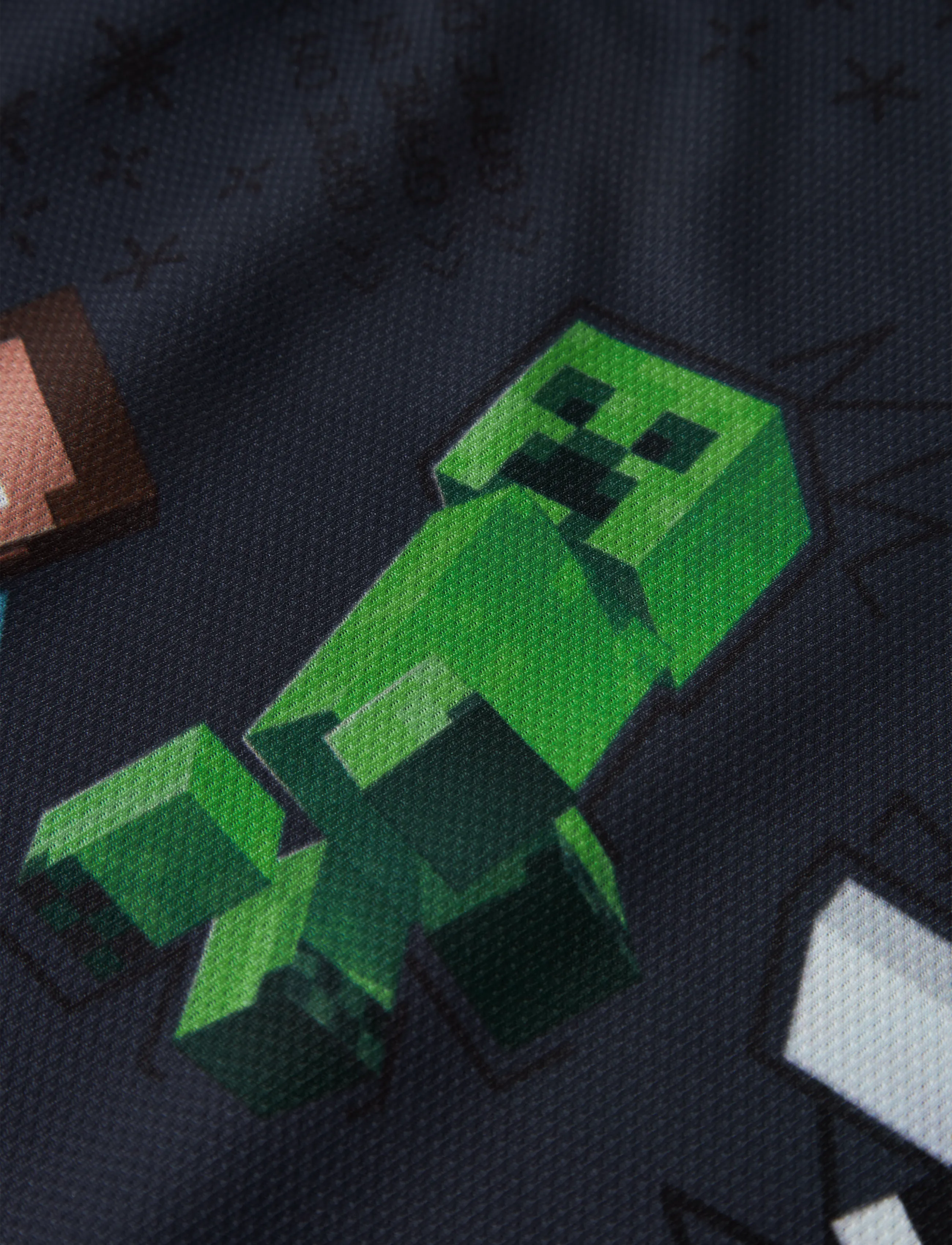 name it - NKMSTEF MINECRAFT SS POLY NREG TOP BFU - ombre blue - 2