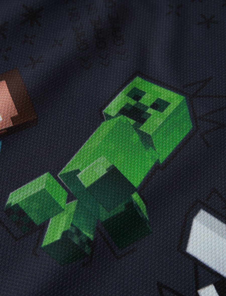 name it - NKMSTEF MINECRAFT SS POLY NREG TOP BFU - ombre blue - 2