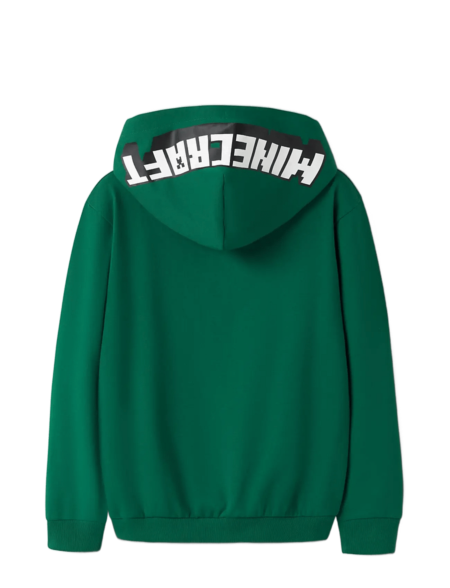 name it - NKMSALVA MINECRAFT NREG SWEAT WH BRU BFU - evergreen - 1
