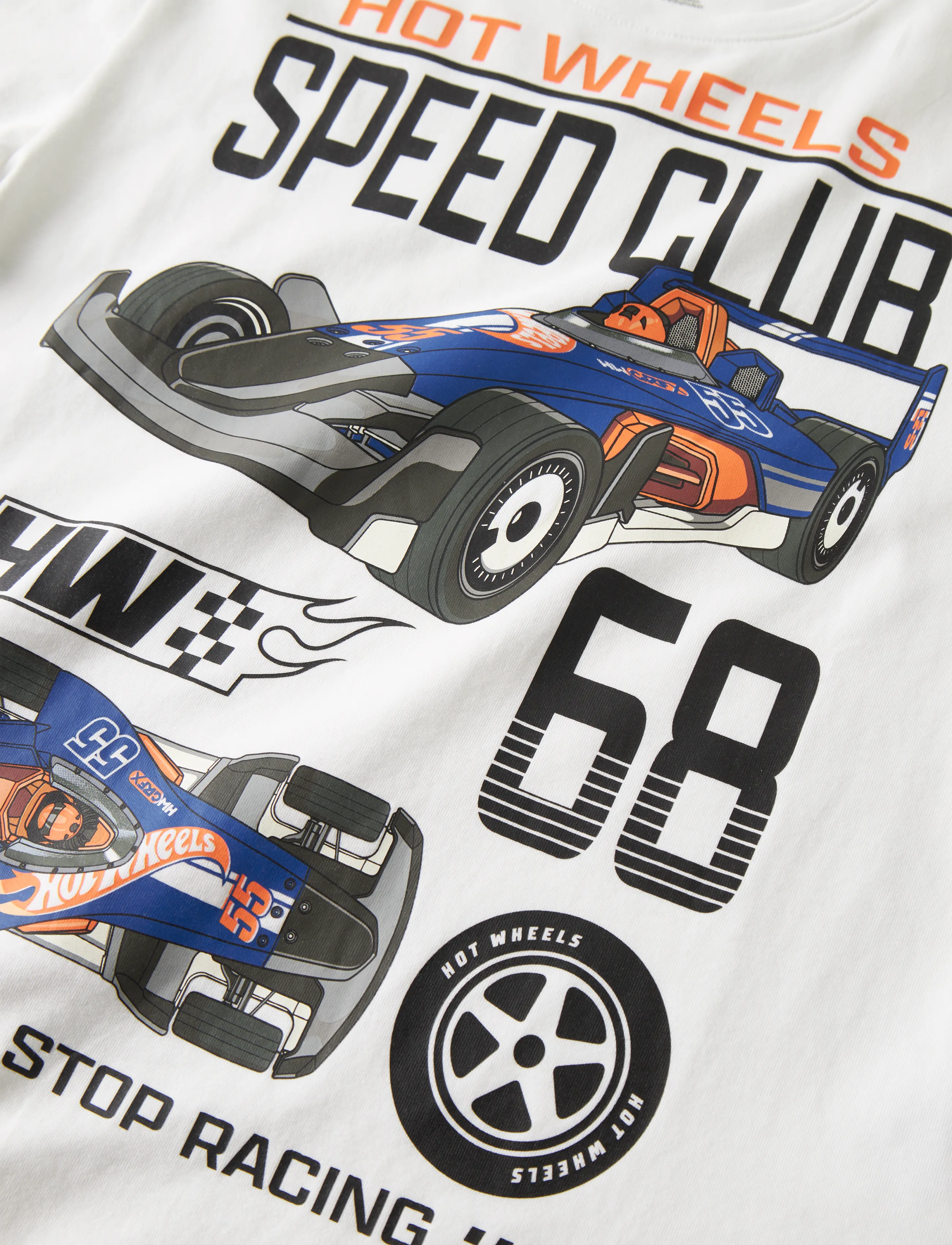 name it - NKMSIDDI HOTWHEELS SS NREG TOP BOX MAT - bright white - 2