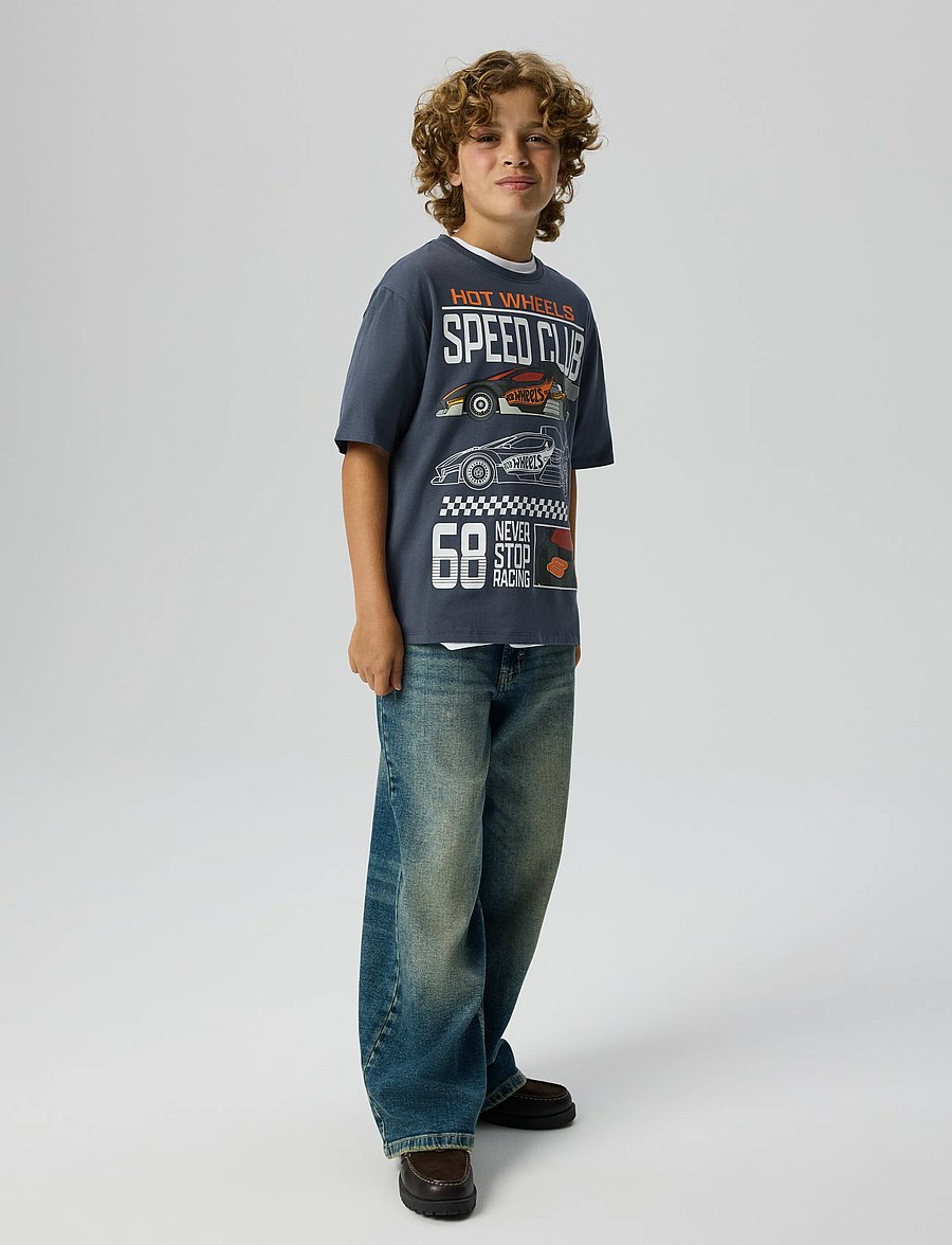 name it - NKMSIDDI HOTWHEELS SS NREG TOP BOX MAT - ombre blue - 3