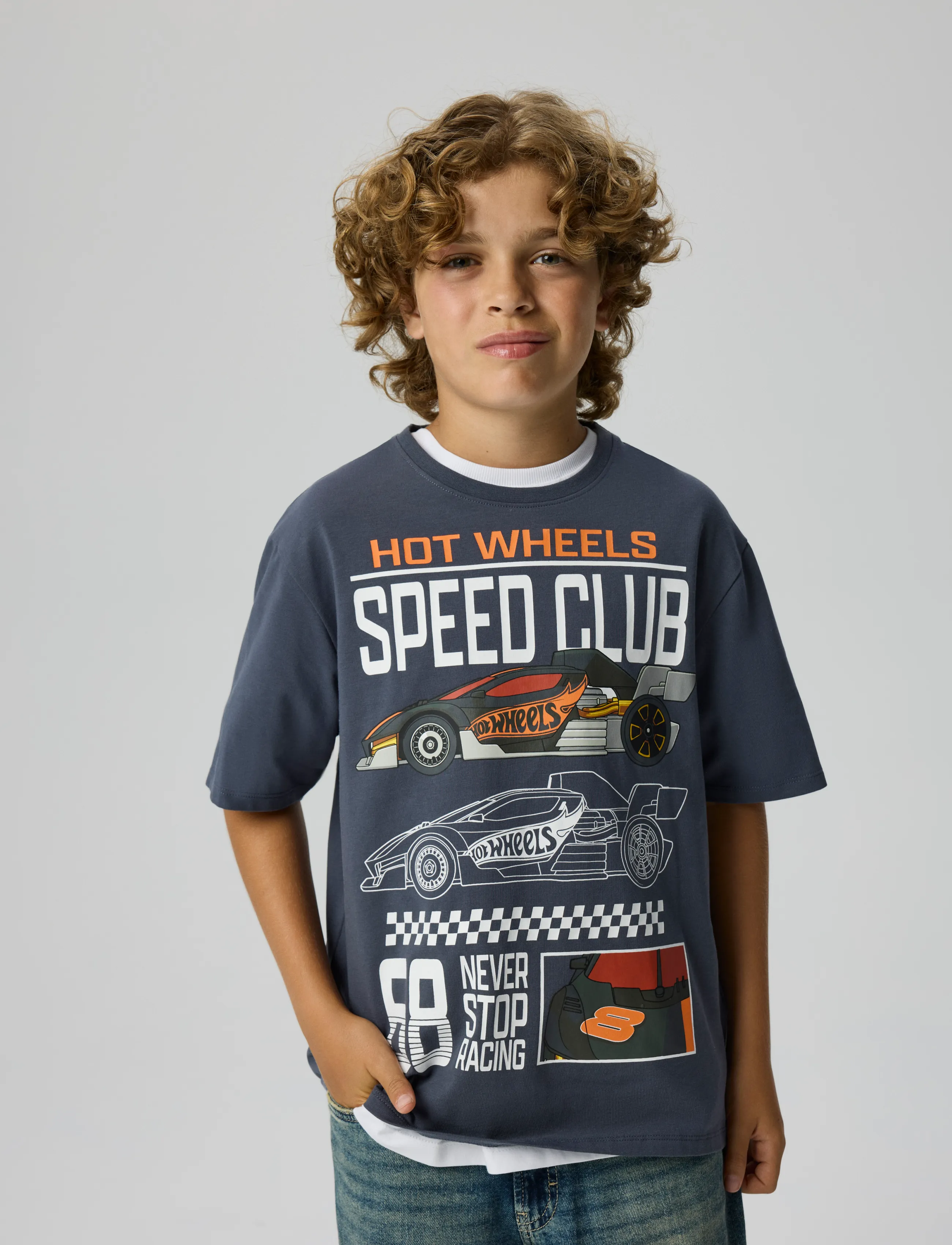 name it - NKMSIDDI HOTWHEELS SS NREG TOP BOX MAT - ombre blue - 4