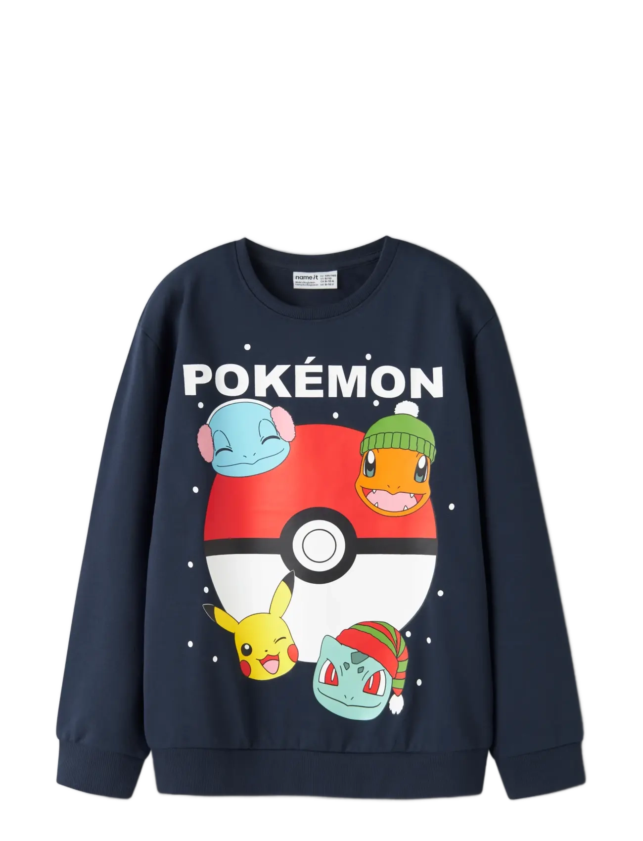 name it - NKMSEVEN POKEMON NREG SWEAT BRU SKY - navy blazer - 2