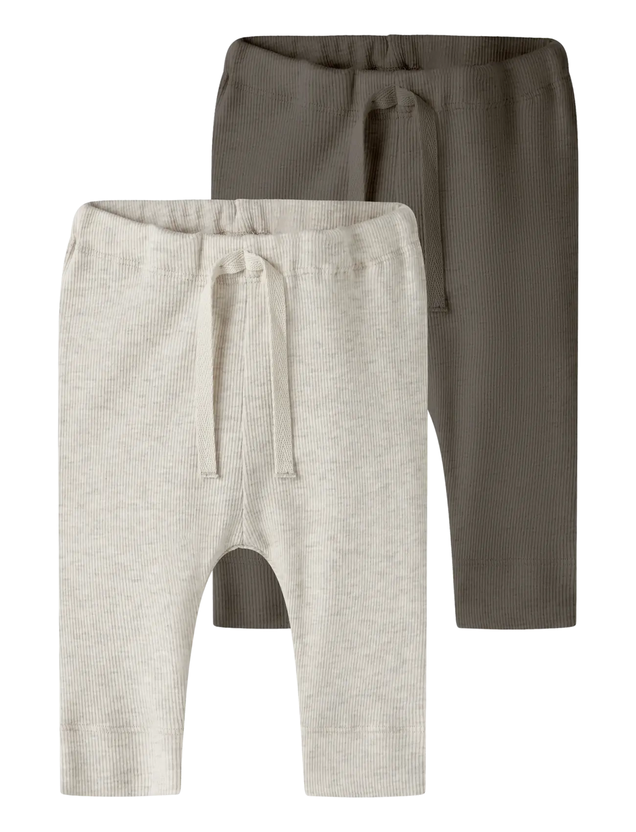 name it NBNKAB 2P PANT NOOS - Underdele - PEYOTE MELANGE / brown