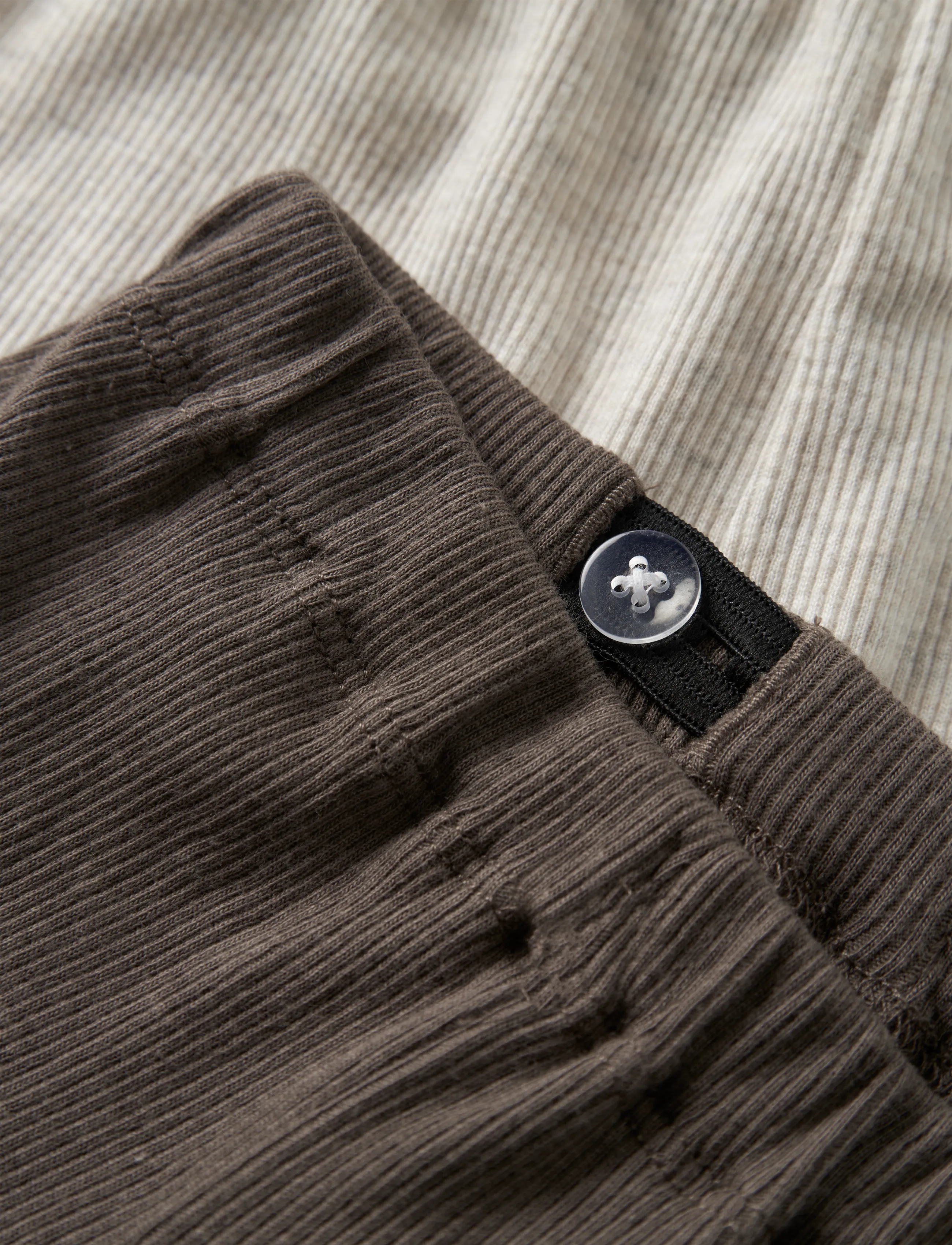 name it - NBNKAB 2P PANT NOOS - baby trousers - peyote melange - 3