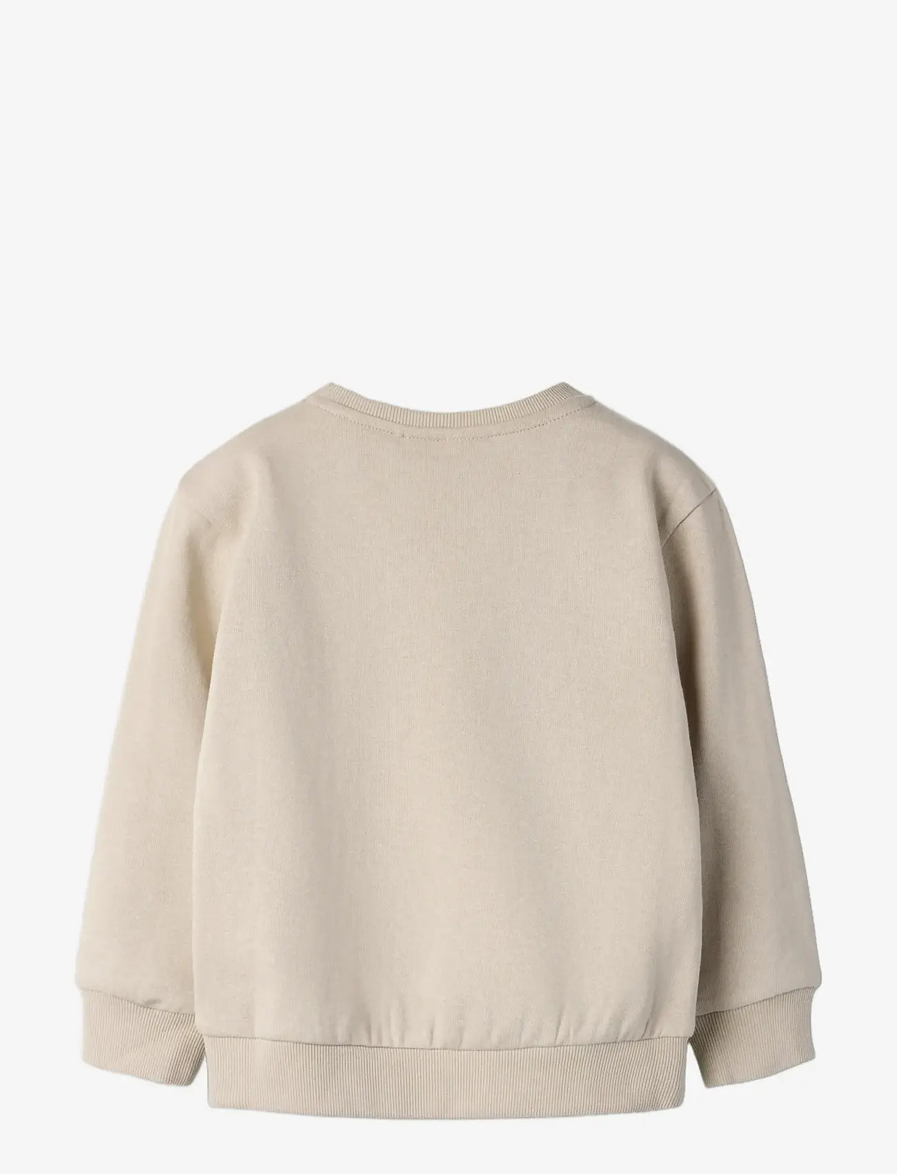 name it - NMMDITLEF LS NREG SWE BRU - sweatshirts - peyote - 1