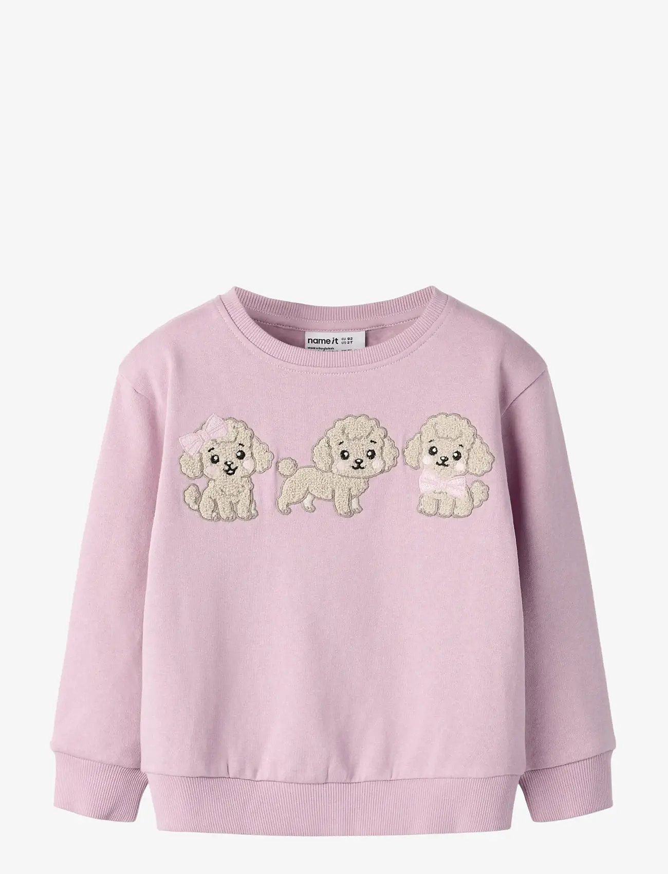 name it - NMFDYVEKE LS NREG SWE BRU - sweatshirts - mauve mist - 0