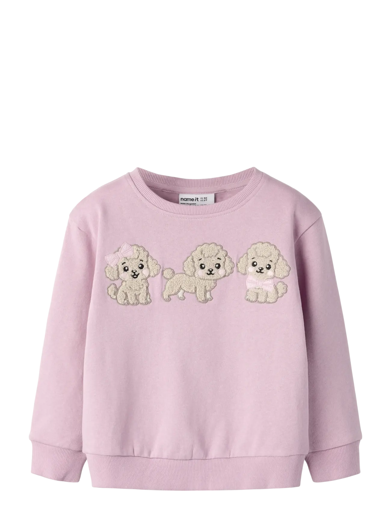 name it NMFDYVEKE LS NREG SWE BRU - Riided - MAUVE MIST / pink/rose