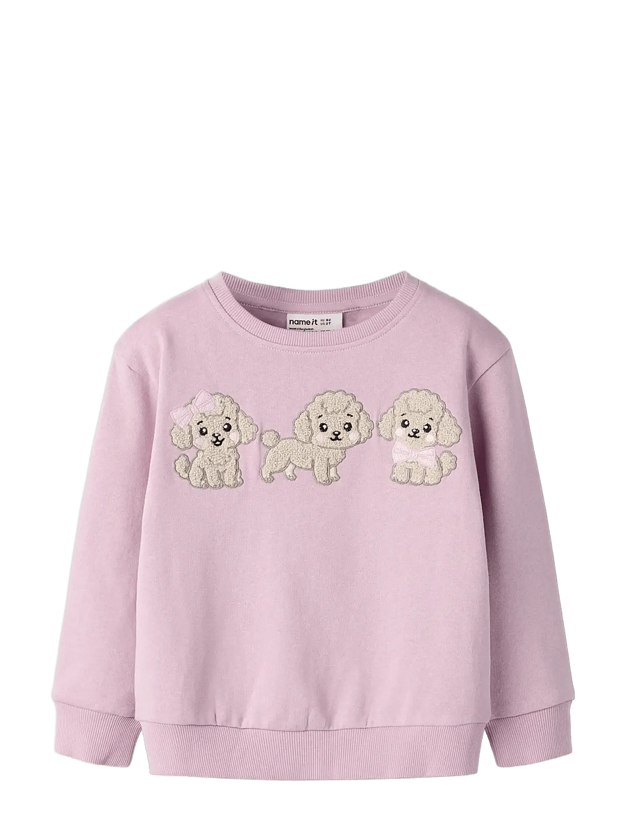 name it - NMFDYVEKE LS NREG SWE BRU - dressipluusid - mauve mist - 2