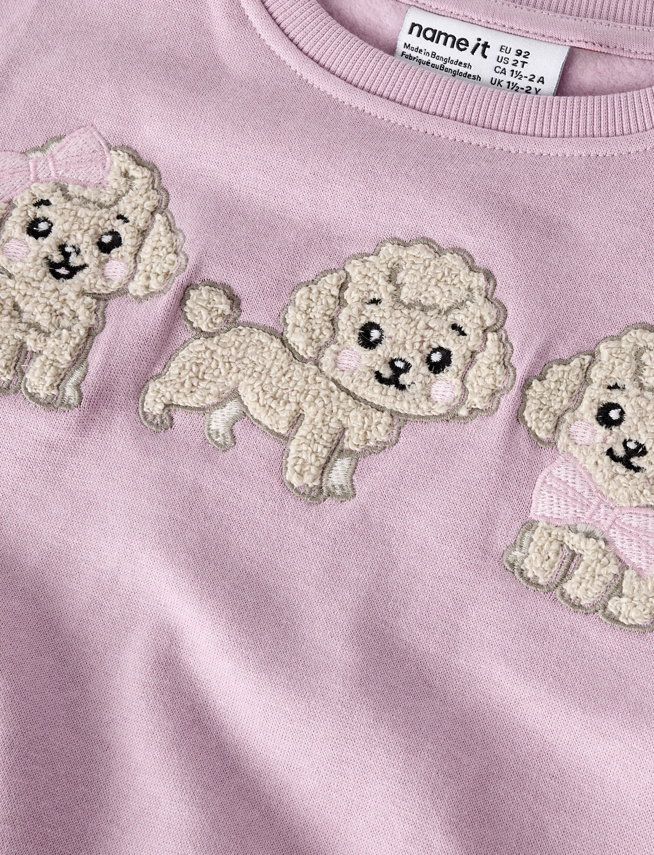 name it - NMFDYVEKE LS NREG SWE BRU - sweatshirts - mauve mist - 4