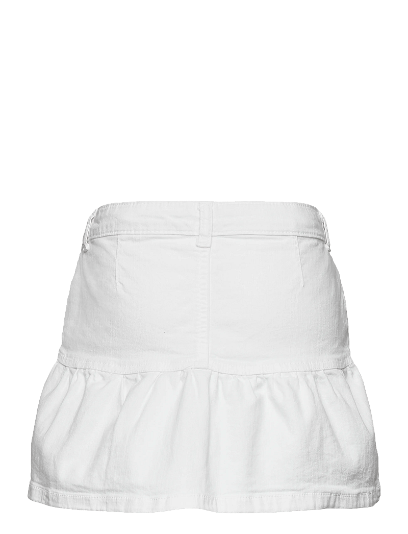 name it - NKFROXY TWI SKIRT 1115-TP - short skirts - bright white - 1