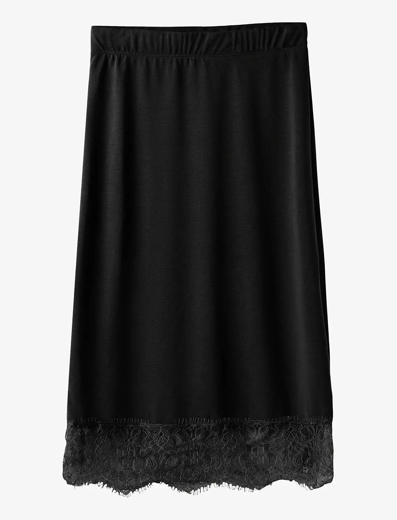 name it - NKFRENIE MIDI SKIRT - midi kjolar - black - 0