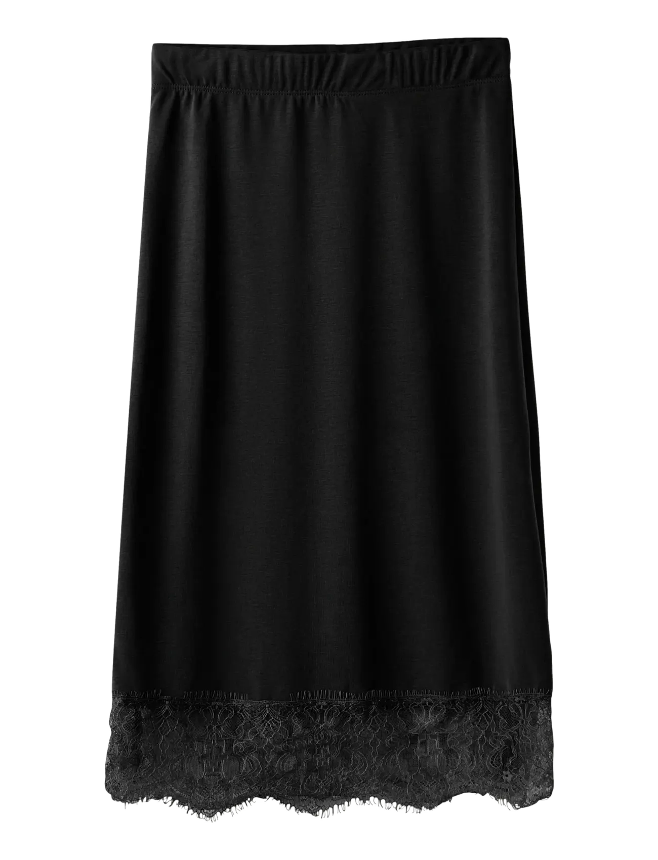 NKFRENIE MIDI SKIRT - BLACK