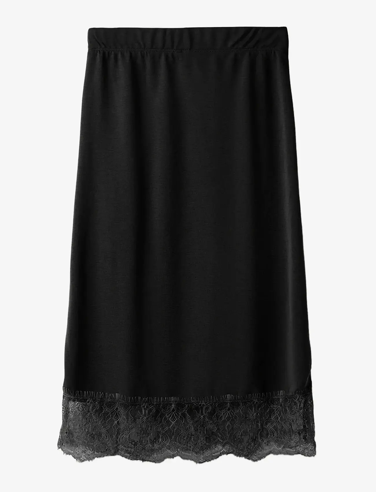 name it - NKFRENIE MIDI SKIRT - midi kjolar - black - 1