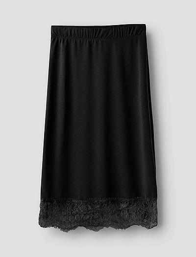 name it NKFRENIE MIDI SKIRT - Klänningar & Kjolar - BLACK / black