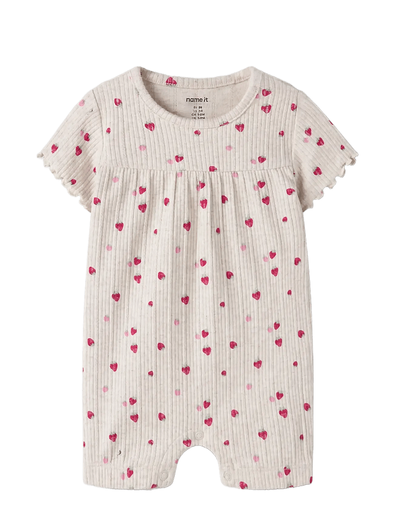 name it - NBFJELLY SUNSUIT - buksedragter - peyote melange - 2