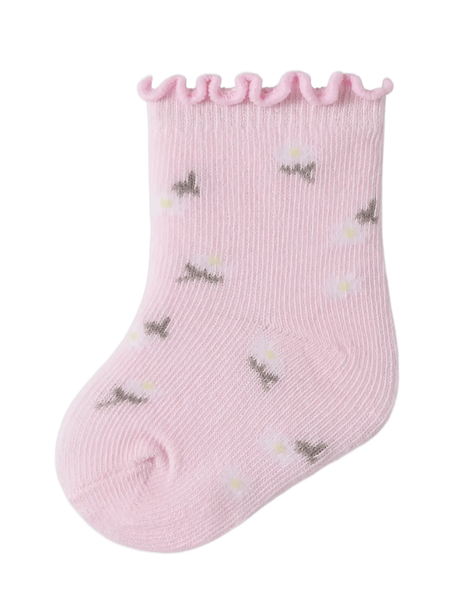 name it - NBFJUBERRY SOCK - beebisokid - cradle pink - 1