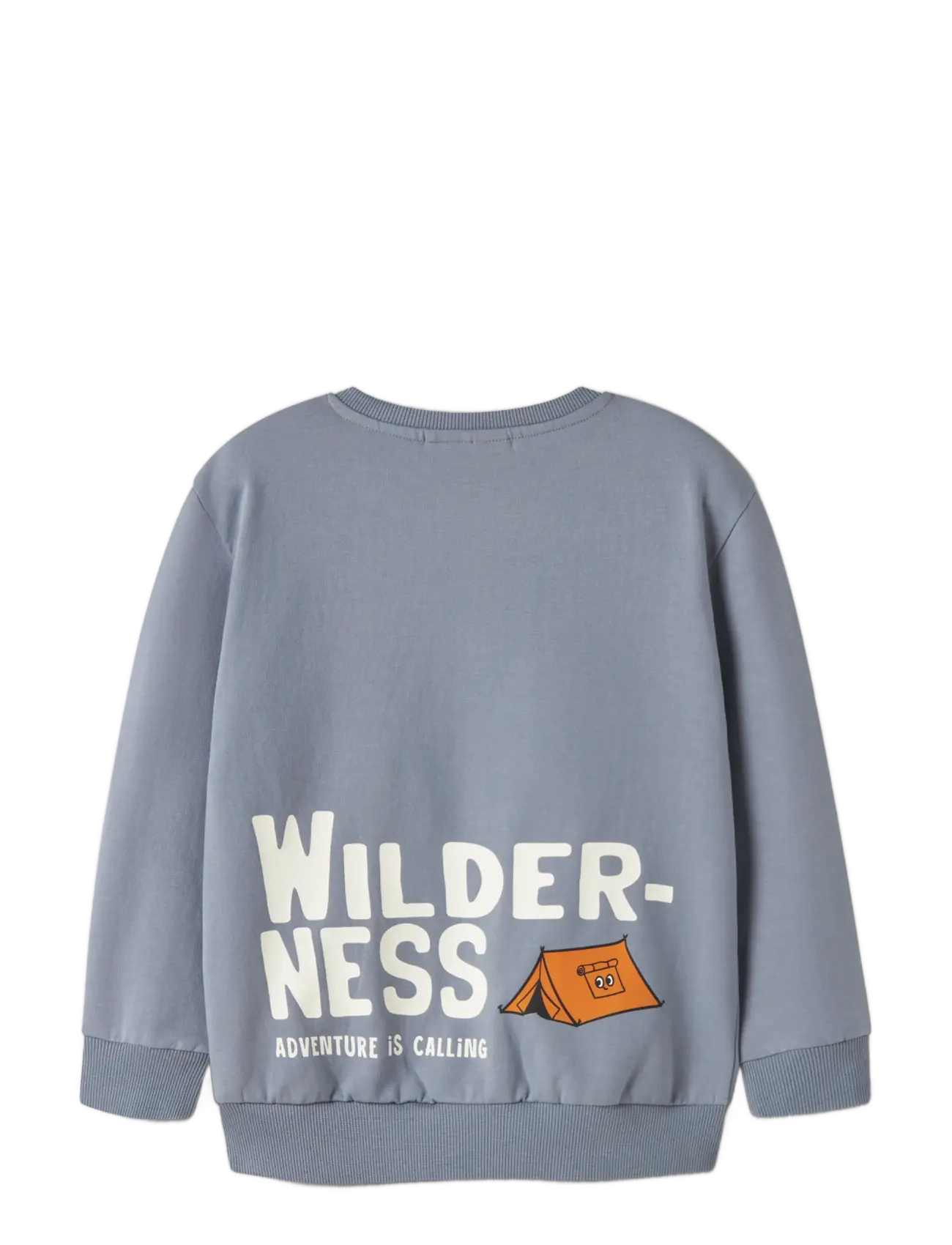 name it - NMMOSWALD LS NREG SWEAT CARD BRU BOX - tradewinds - 1