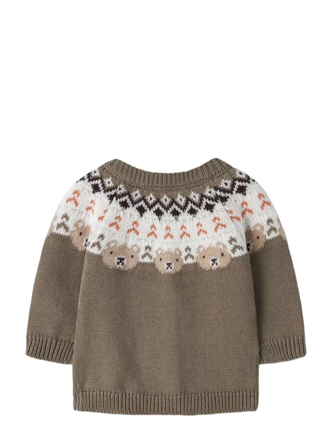 name it - NBMOSMANE LS KNIT CARD - cardigans - mermaid - 1