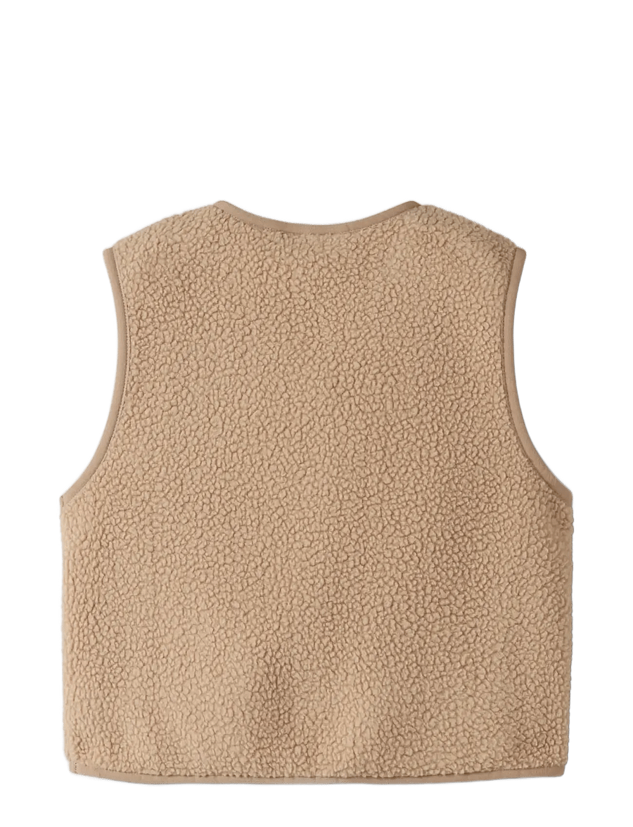 name it - NMMOWE SL NREG TEDDY VEST - einkaufen nach alter von - sesame - 2