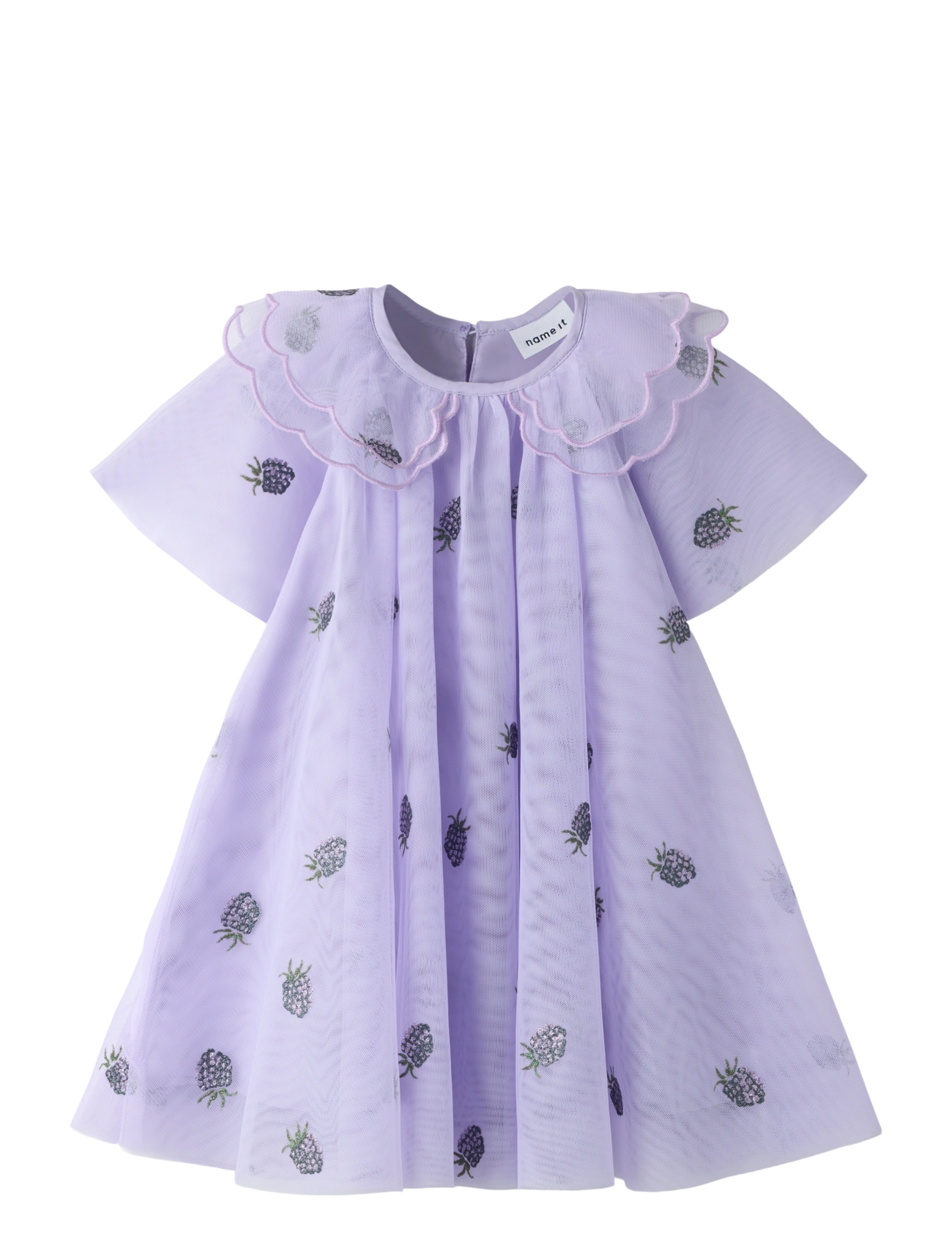 name it NMFOLIN SS TULLE DRESS - Kurzärmelige Freizeitkleider - HEIRLOOM LILAC / purple