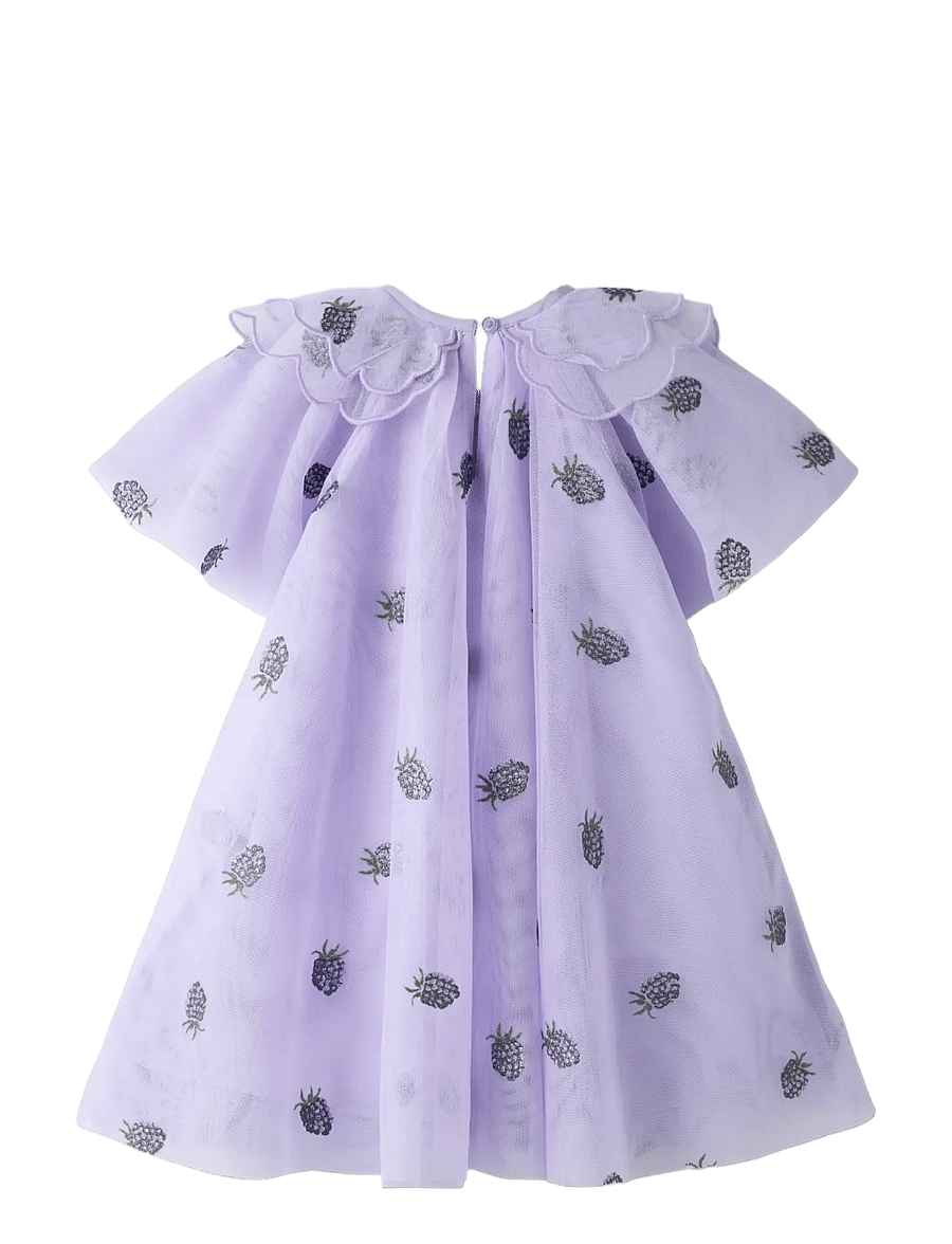 name it - NMFOLIN SS TULLE DRESS - heirloom lilac - 1