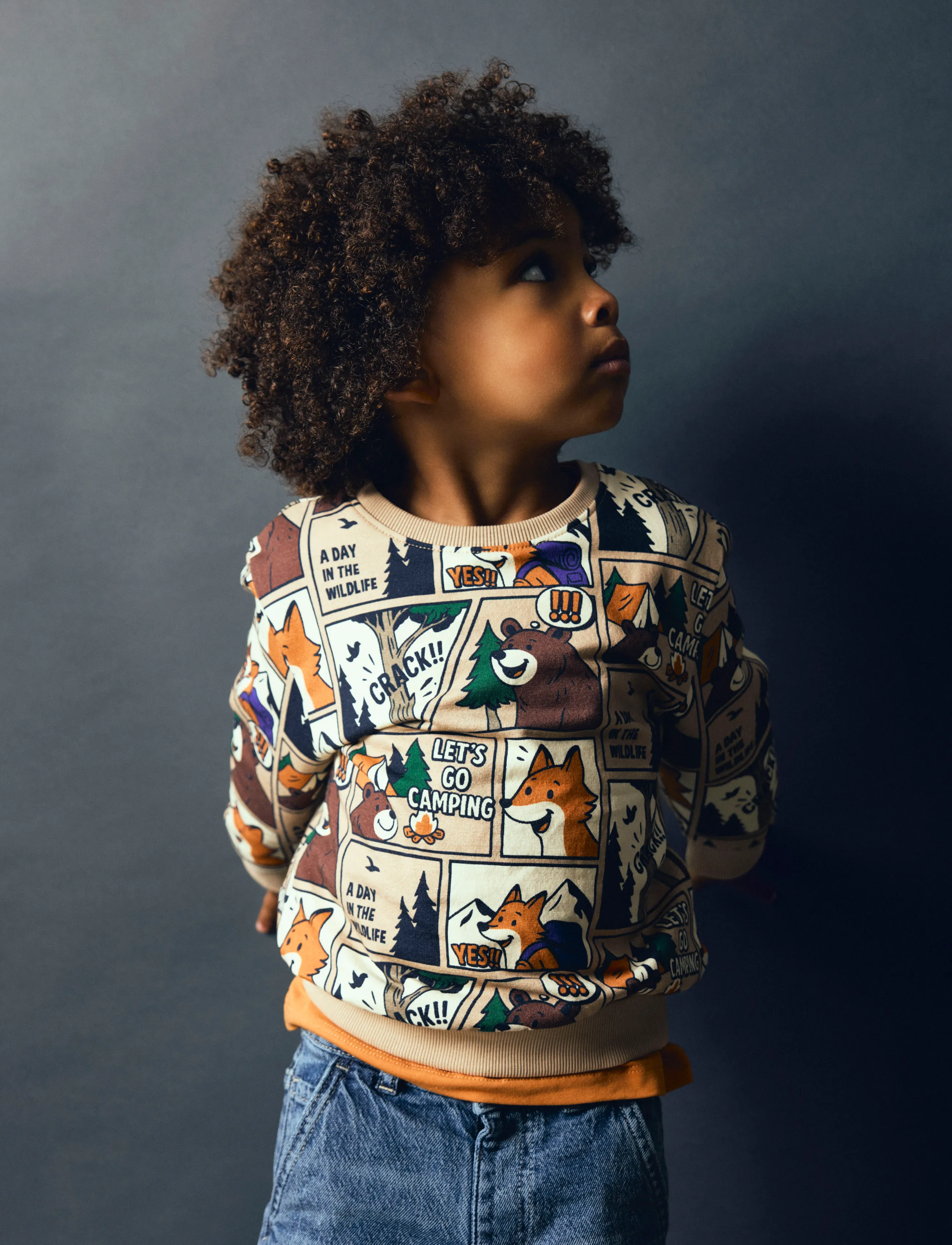 name it - NMMOSWALDY LS NREG SWEAT BRU BOX - sesame - 4