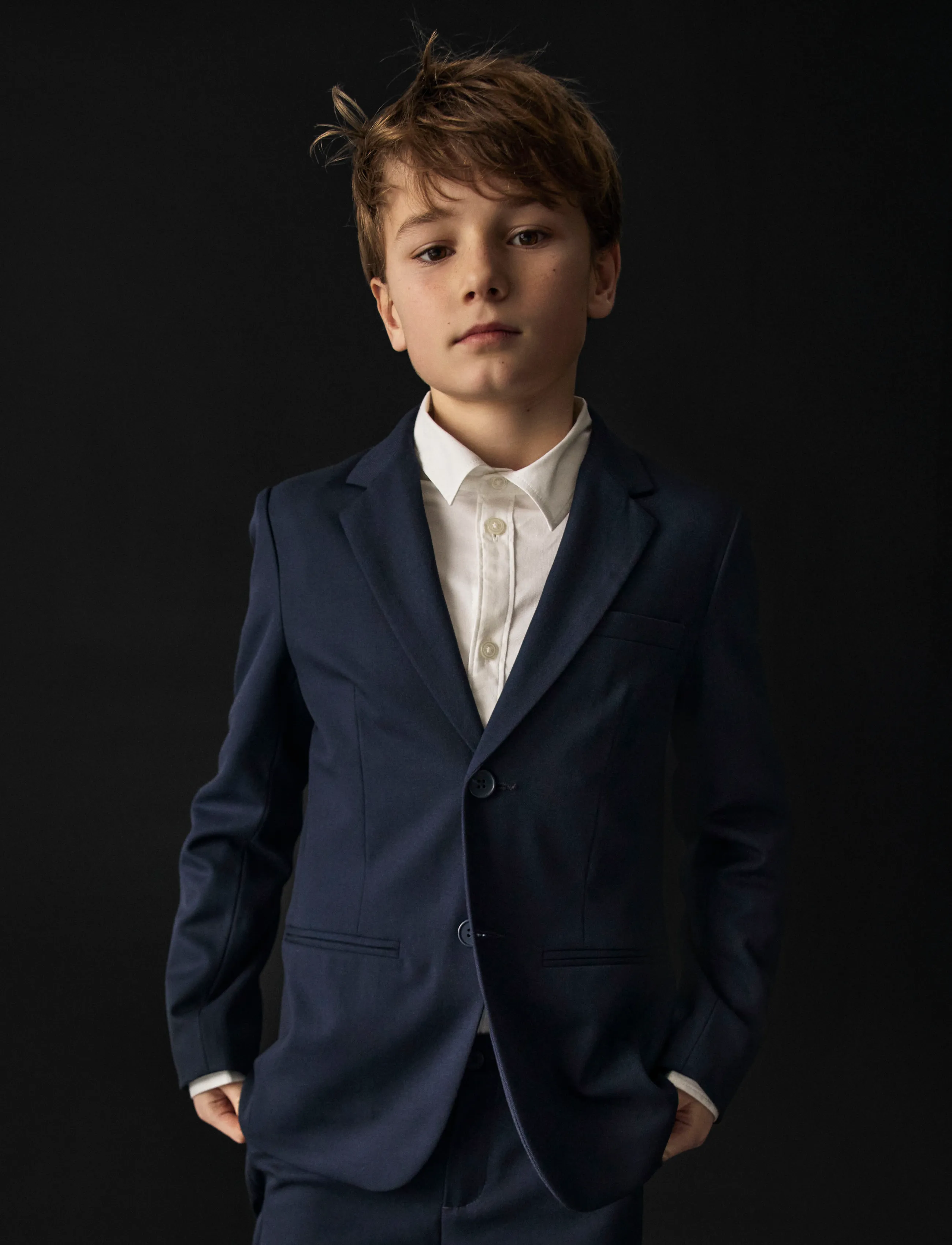 name it - NKMROVAMEL BLAZER NOOS - blazer - navy blazer - 4