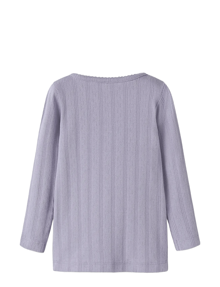 name it - NMFOLENE LS SLIM TOP - heirloom lilac - 1