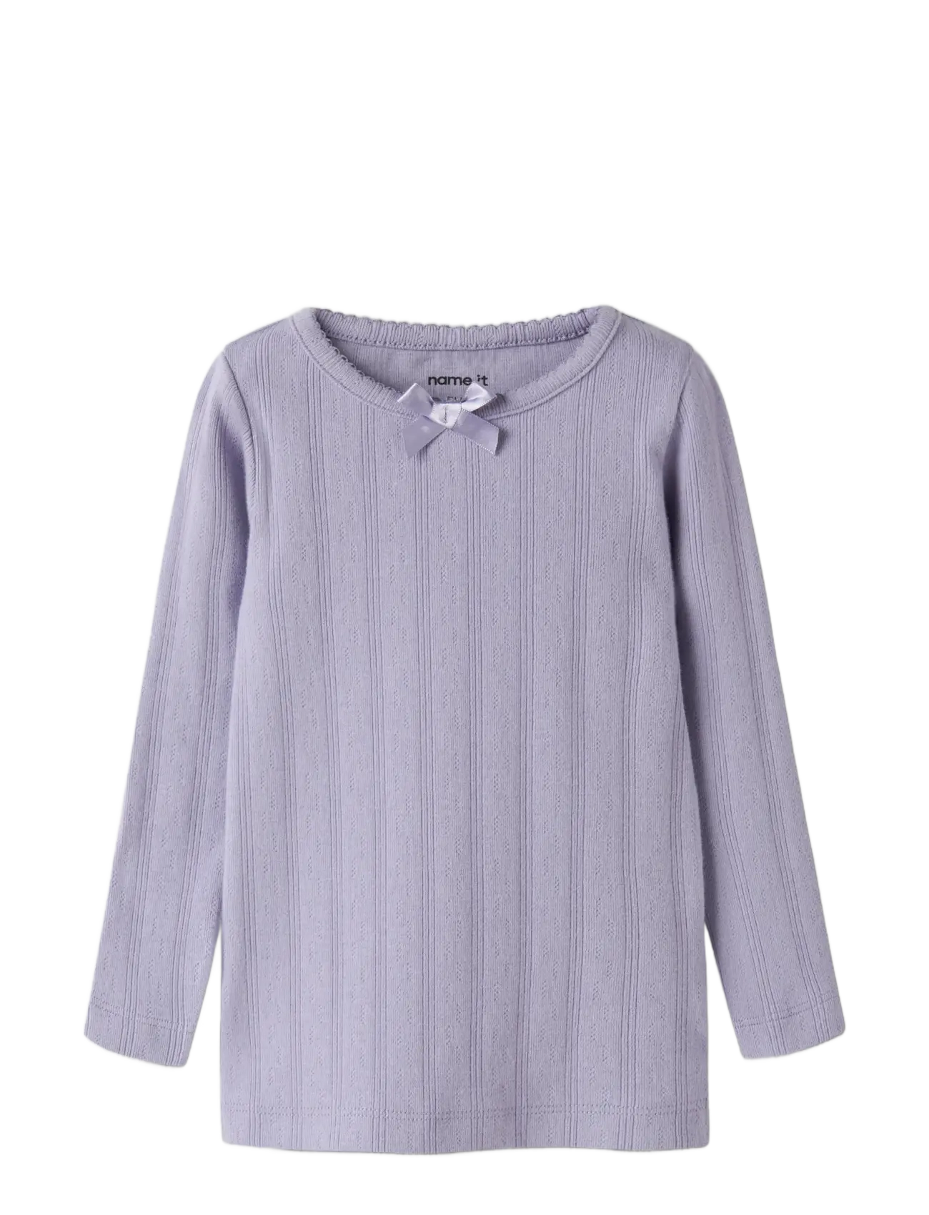 name it - NMFOLENE LS SLIM TOP - heirloom lilac - 2