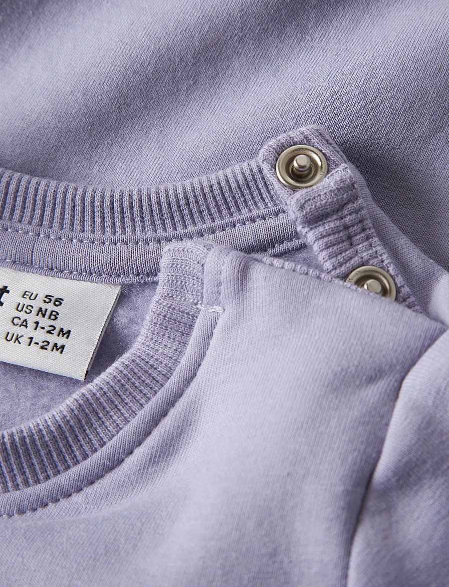 name it - NBFODITTE LS SWEAT BRU - heirloom lilac - 3