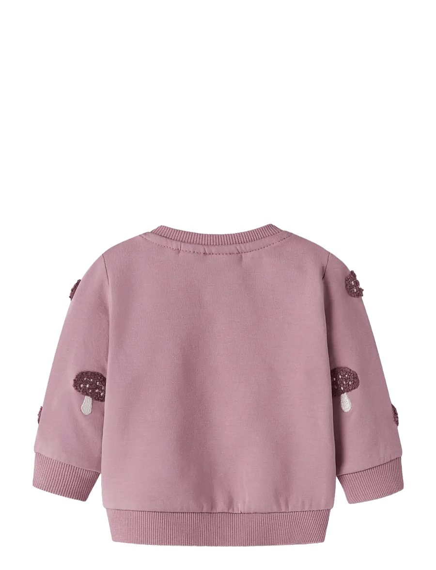 name it - NBFODITTE LS SWEAT BRU - sweatshirts - lilas - 1
