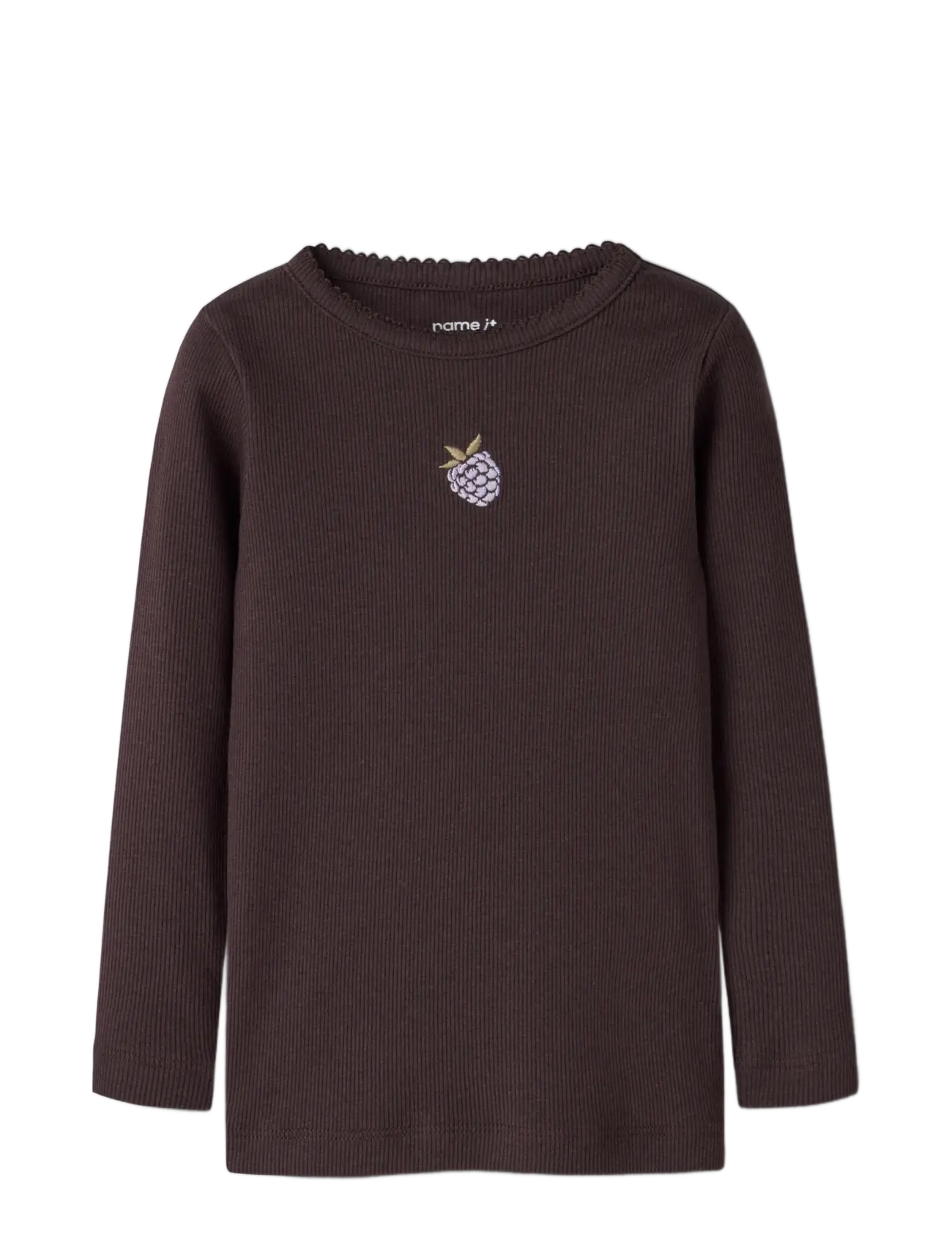 name it - NMFONAYA LS XSL TOP BOX - chocolate plum - 2