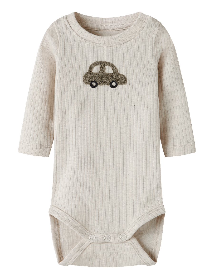 name it - NBMOLANDER LS BODY BOX - peyote melange - 0