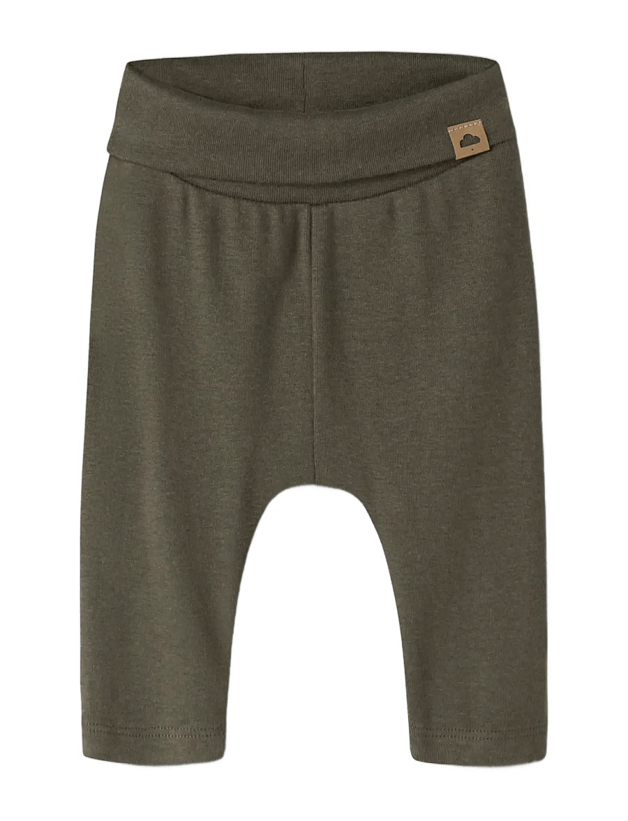 name it - NBMOHONEY PANT - babyhosen - olive night - 0