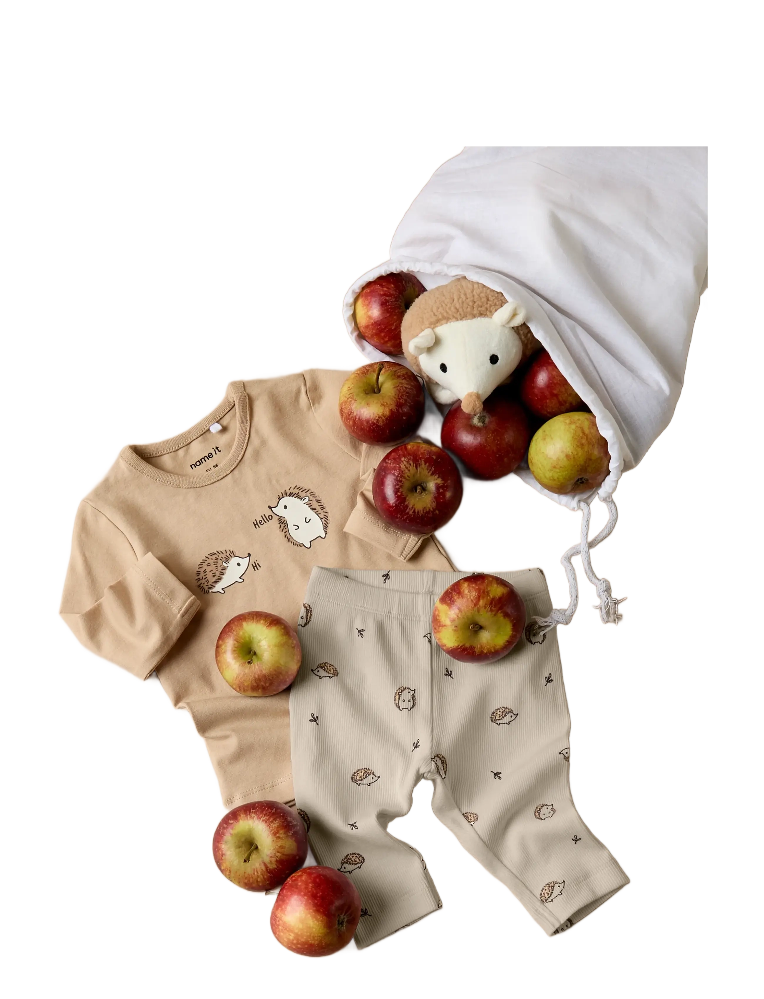name it - NBNOHOG LEGGING - leggings - peyote - 2